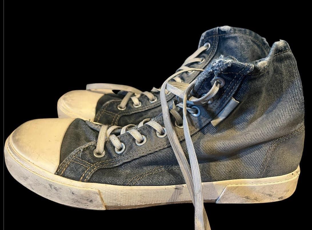 Balenciaga Paris High Top Denim Size US 11 / EU 44 - 6 Thumbnail