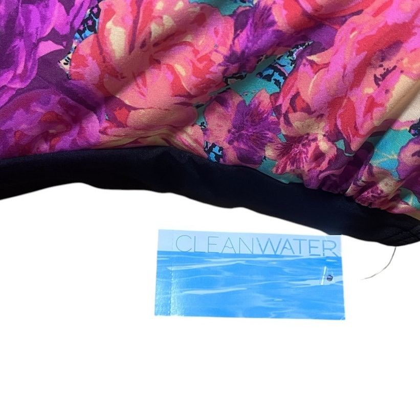 Other Eomenie NWT Blue & White Swimsuit Sz Large Adjustable Strap Size ONE SIZE - 5 Thumbnail