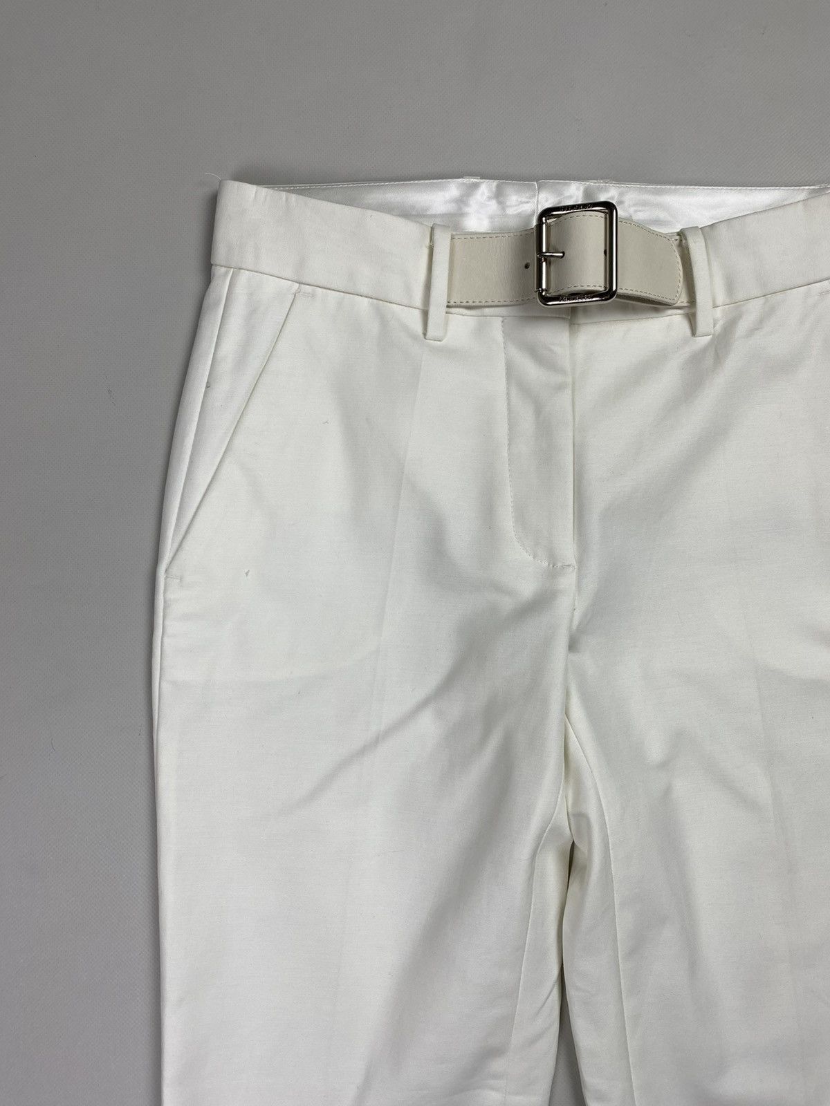 Moncler Moncler Pantalone Ladies Belted Dress Pants Trousers Size 40 Size 27" / US 4 / IT 40 - 6 Thumbnail