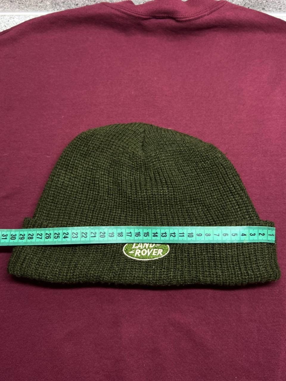 Sports Specialties Vintage Land Rover Forest Green Logo Beanie Hat 90s Size XL Size ONE SIZE - 5 Thumbnail