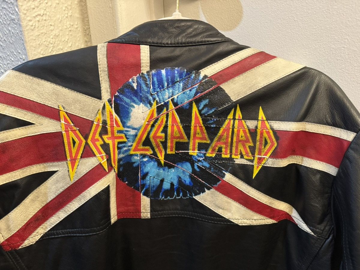 Wilsons Leather Wilson’s Leather Def Leppard Black Leather Biker Jacket Size US L / EU 52-54 / 3 - 4 Thumbnail