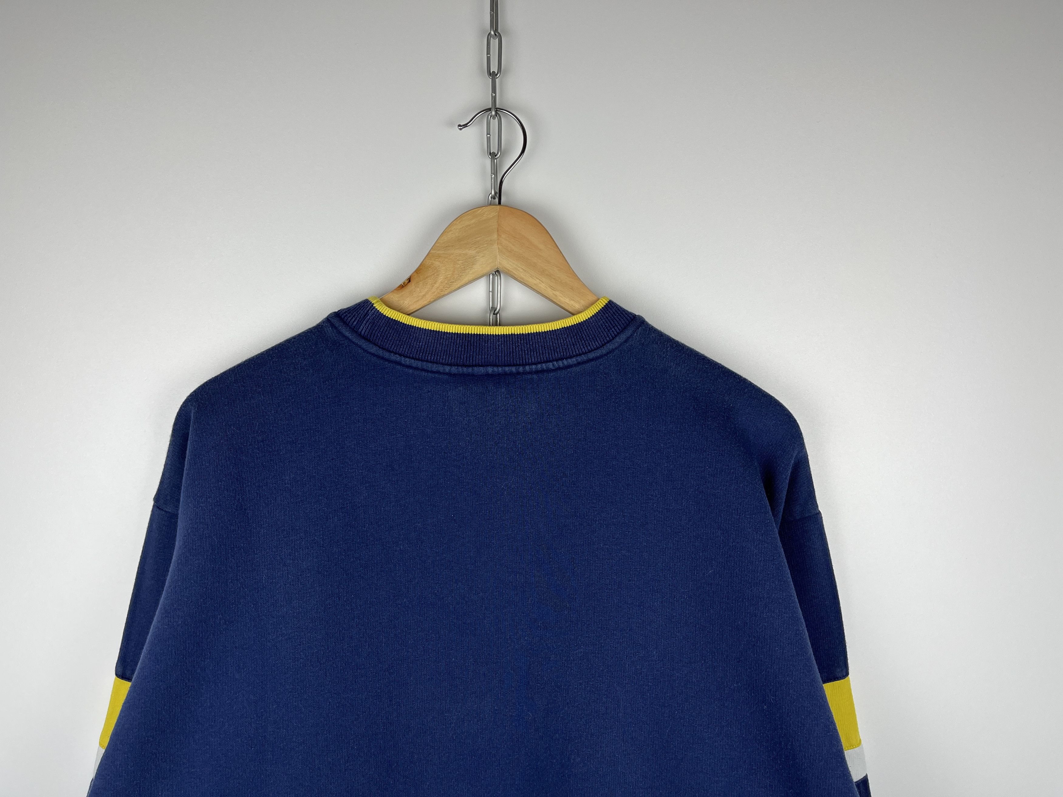 Adidas × Vintage 90's Adidas Big Embroidered Logo Vintage Sweatshirt Size US M / EU 48-50 / 2 - 14 Thumbnail