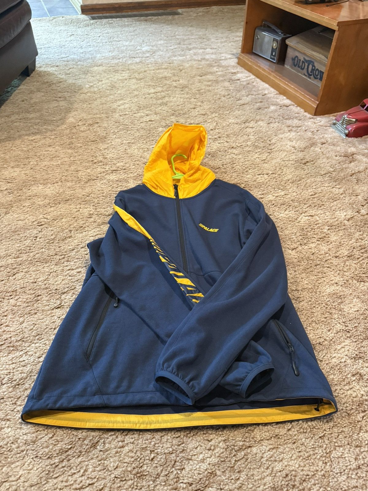 Palace Palace Blue yellow zip up hoodie Size US L / EU 52-54 / 3 - 4 Thumbnail