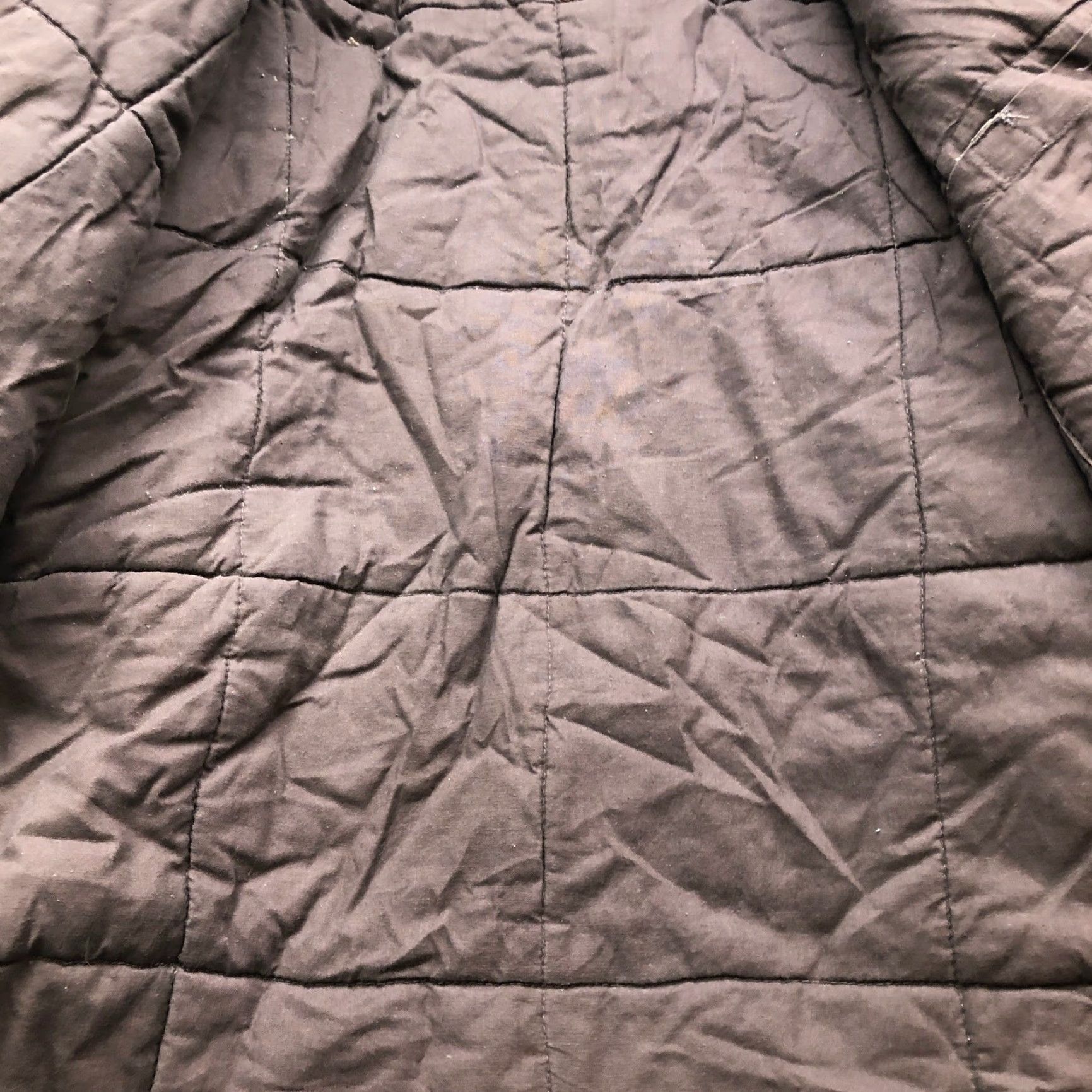 Vintage VINTAGE Rugged Run Coat Mens XL Brown Duck Canvas Quilted Lined Full Zip Pockets Long Sleeve Barn Chore Coat Work Jacket Size US XL / EU 56 / 4 - 8 Thumbnail