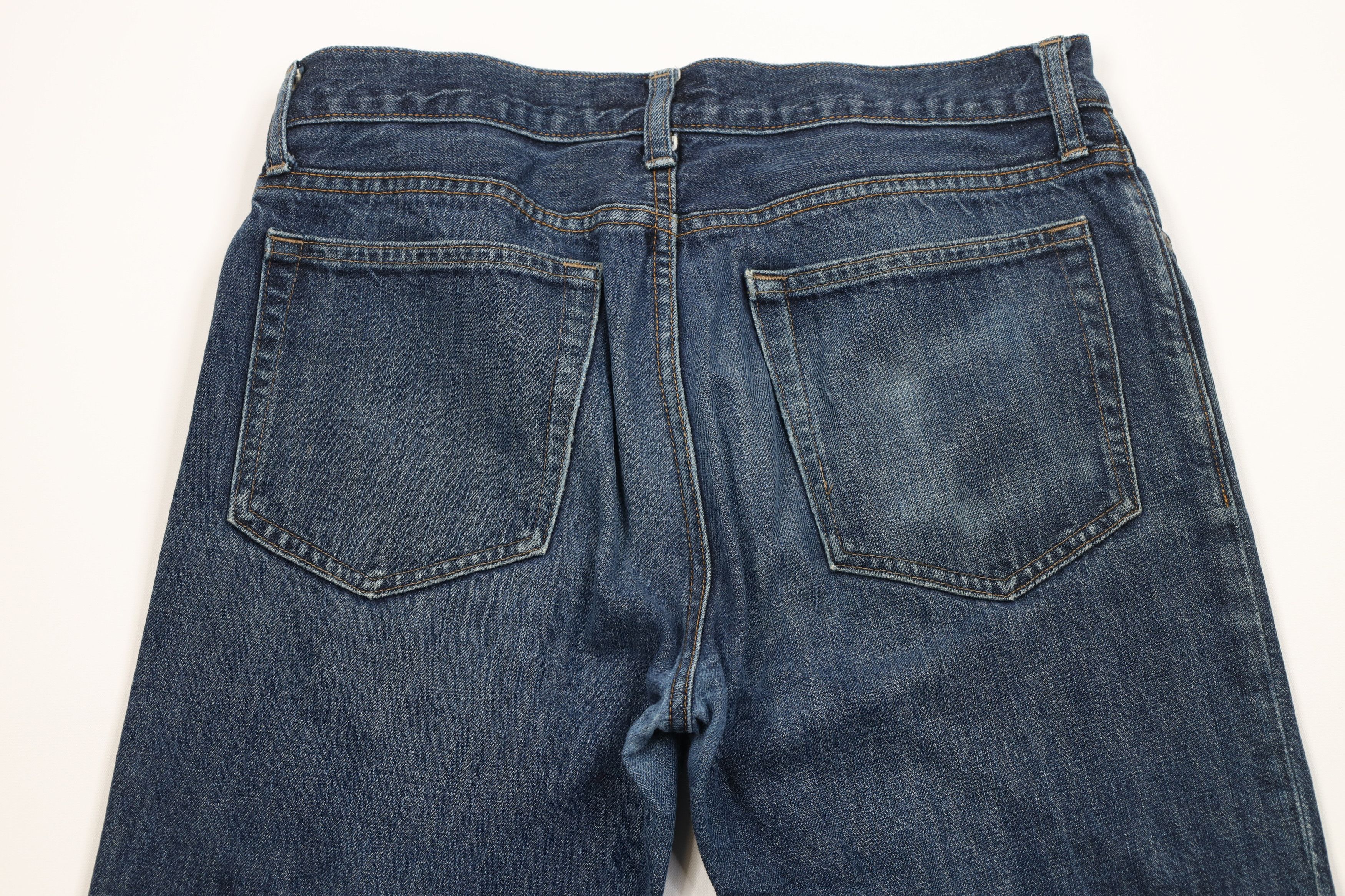J.Crew J Crew Slim Fit Straight Leg Denim Jeans Blue Cotton Size US 30 / EU 46 - 10 Thumbnail