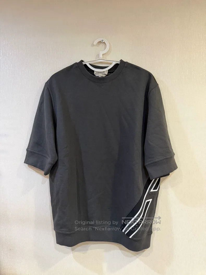 Hermes Hermes Light Gray Spring/Summer Short Sleeve Size M / US 6-8 / IT 42-44 - 1 Thumbnail