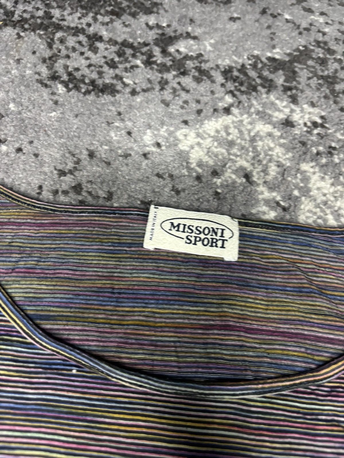 Missoni × Vintage Vintage T-shirt Missoni Multicolour Size L / US 10 / IT 46 - 5 Thumbnail