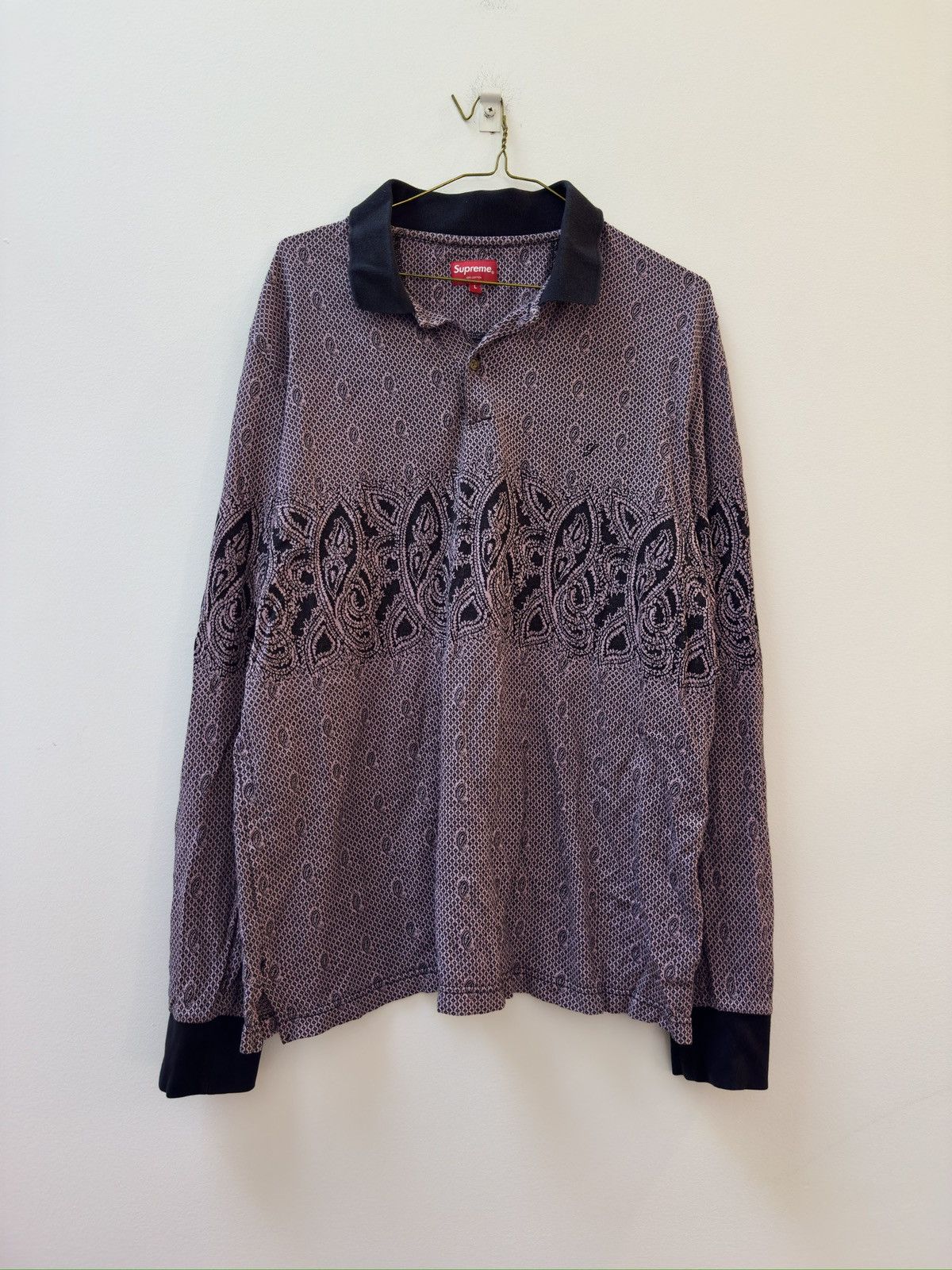 トップス supreme Paisley Polo s-l400.jpg