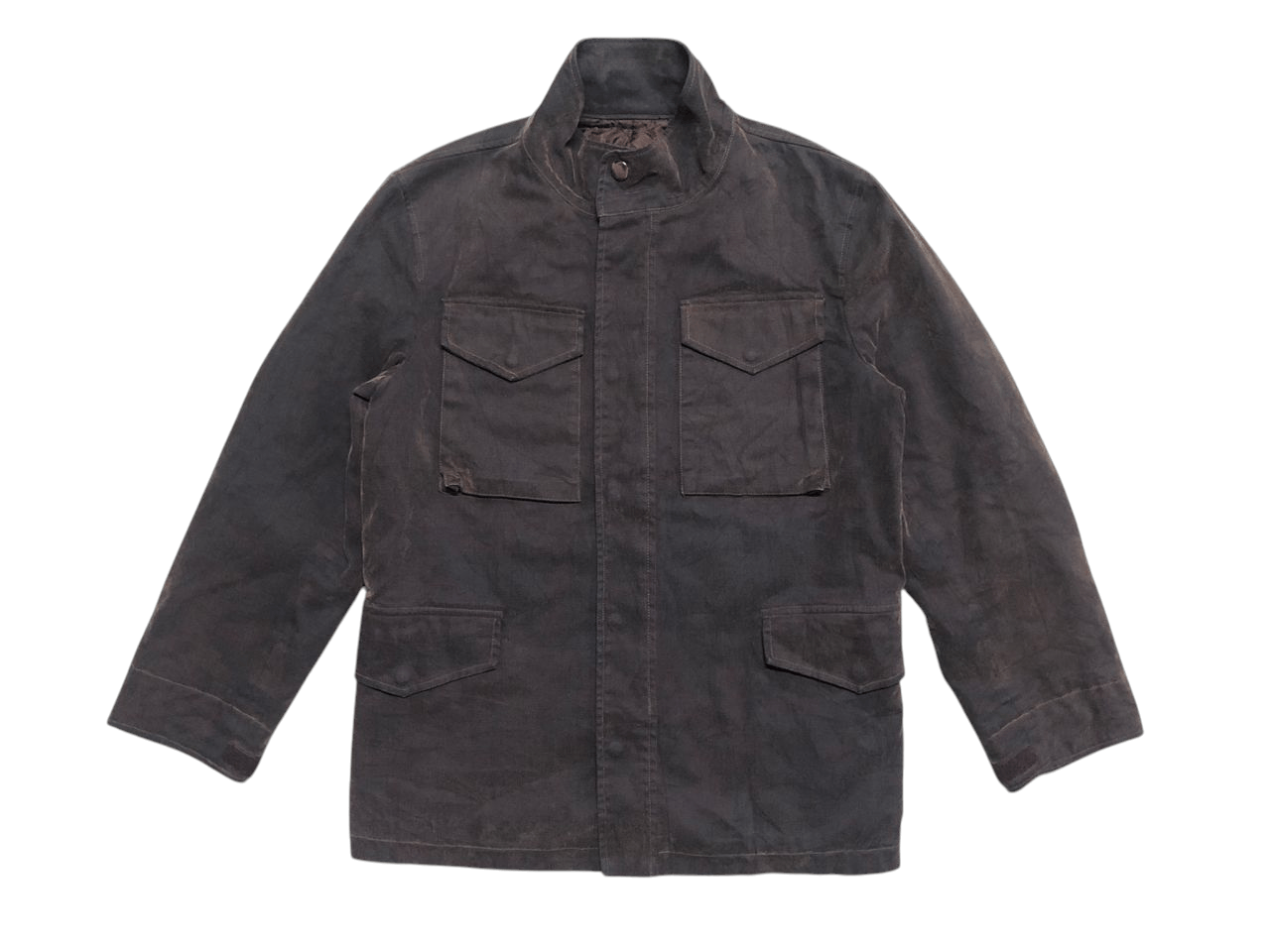 Tornado Mart Blue Tornado Denim Waxed Jacket Military Style Size US M / EU 48-50 / 2 - 1 Thumbnail