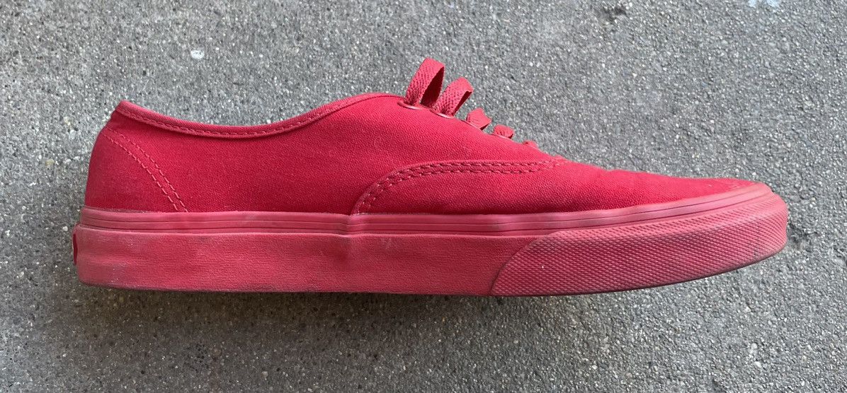 Vans Vans Authentic Skate Mens Size 10 Red Athletic Size US 10 / EU 43 - 10 Thumbnail
