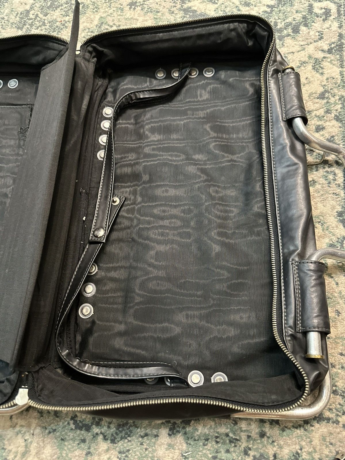 Jean Paul Gaultier Jean Paul Gaultier Metal Frame & Studded Travel Bag Size ONE SIZE - 9 Thumbnail