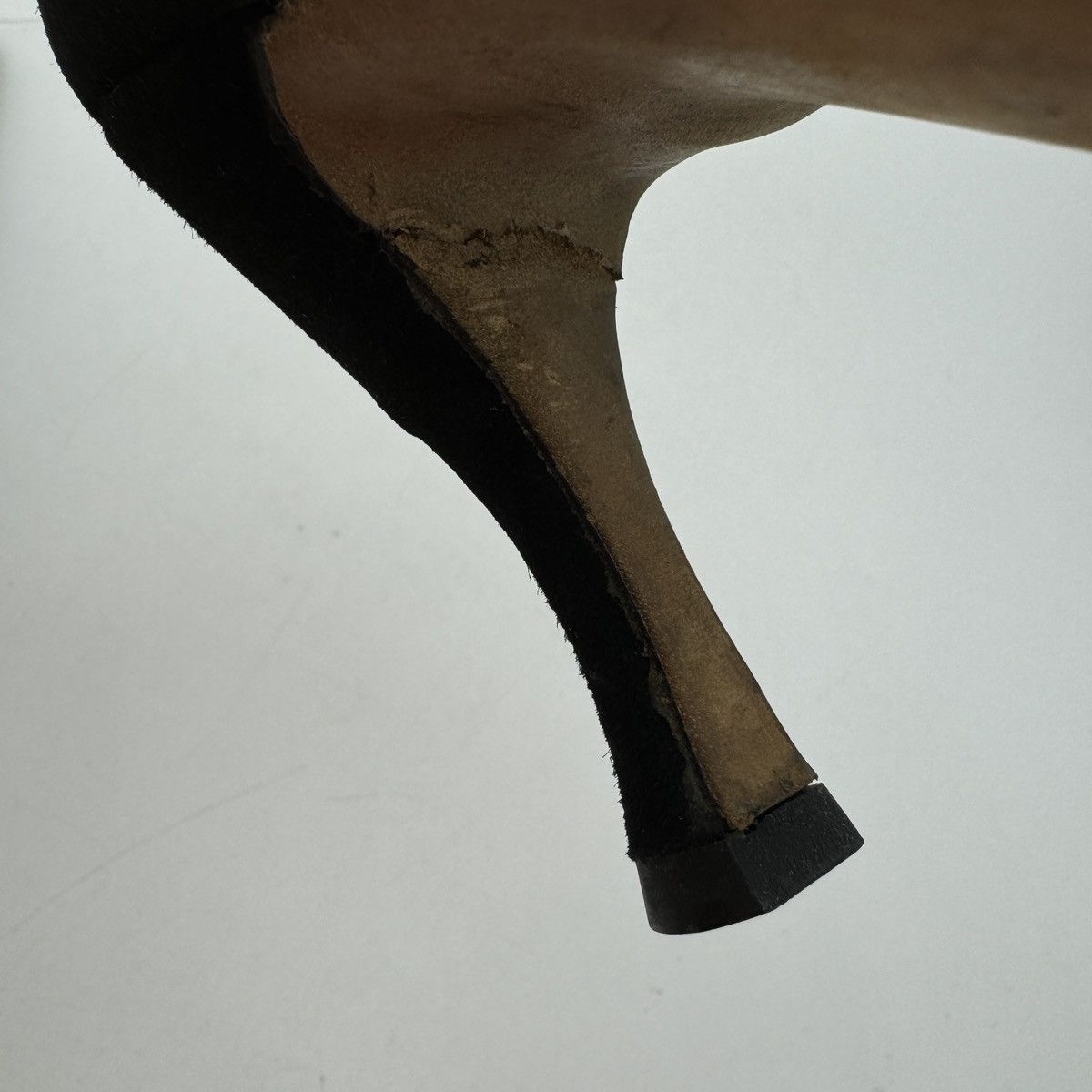Manolo Blahnik Manolo Blahnik Black Suede Heels Size US 11 / IT 41 - 10 Thumbnail