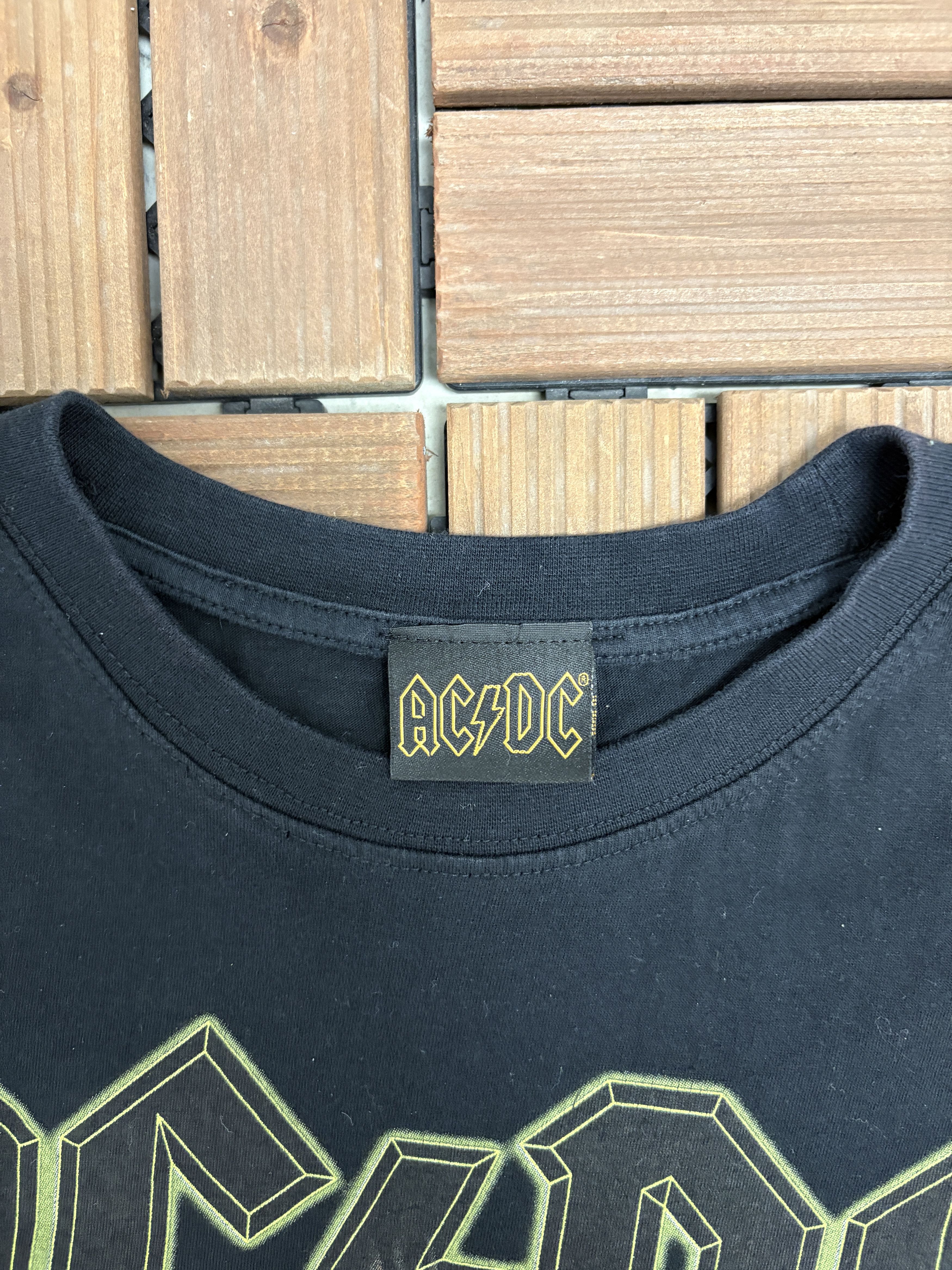 Vintage AC/DC Hell's Bells Vintage Black T-Shirt Tee Size US L / EU 52-54 / 3 - 5 Thumbnail