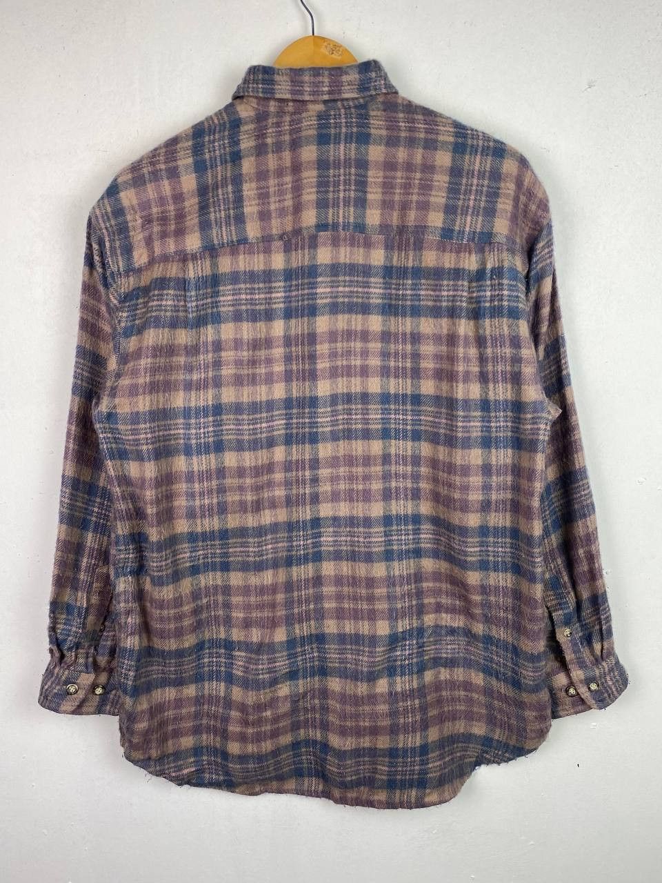 Flannel vintage virgin voyage wool flannel shirt nice design Size US M / EU 48-50 / 2 - 7 Thumbnail