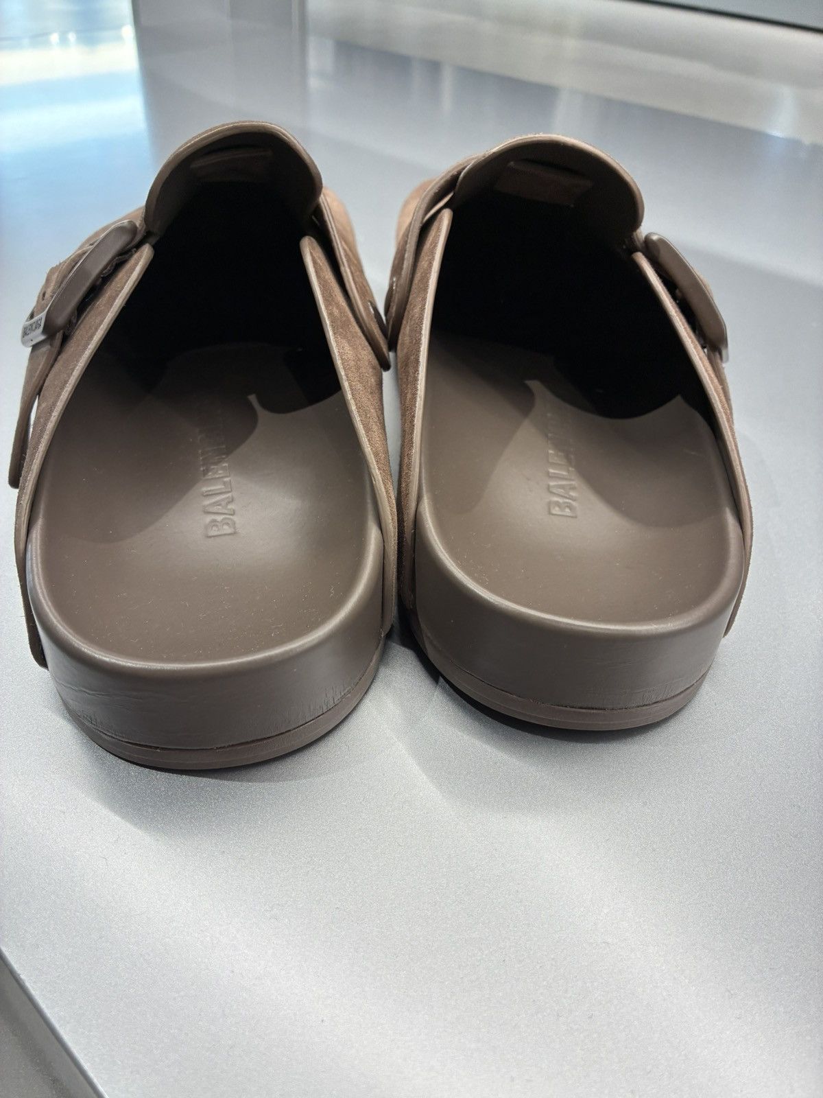 Balenciaga Balenciaga Brown Mules Size US 10 / EU 43 - 4 Thumbnail