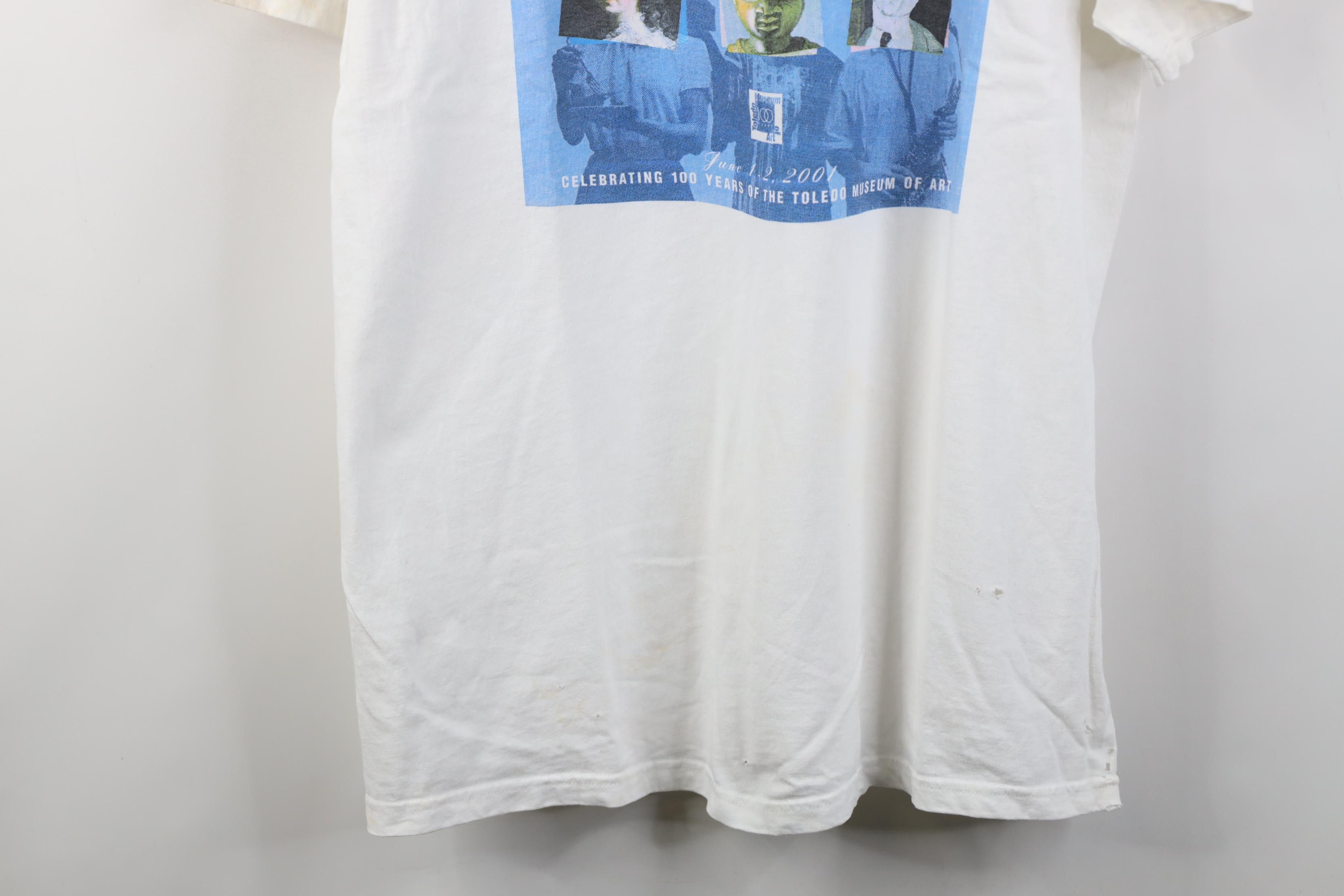 Vintage Vintage Y2K 2001 Party of the Century Museum of Art T-Shirt Size US XL / EU 56 / 4 - 3 Thumbnail