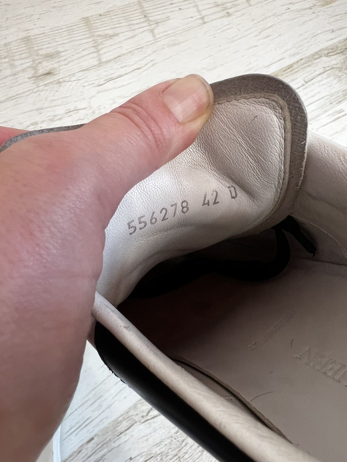 Alexander McQueen Alexander McQueen Oversized Leather Sneakers Size 42 Size US 9 / EU 42 - 16 Thumbnail