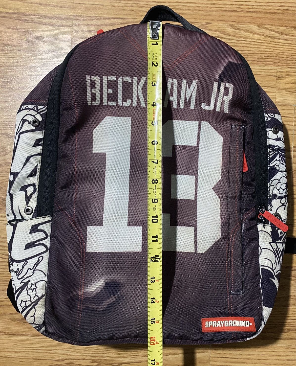 Sprayground Sprayground Odell Beckham Royal Family #13 Backpack Book Bag Size ONE SIZE - 9 Thumbnail
