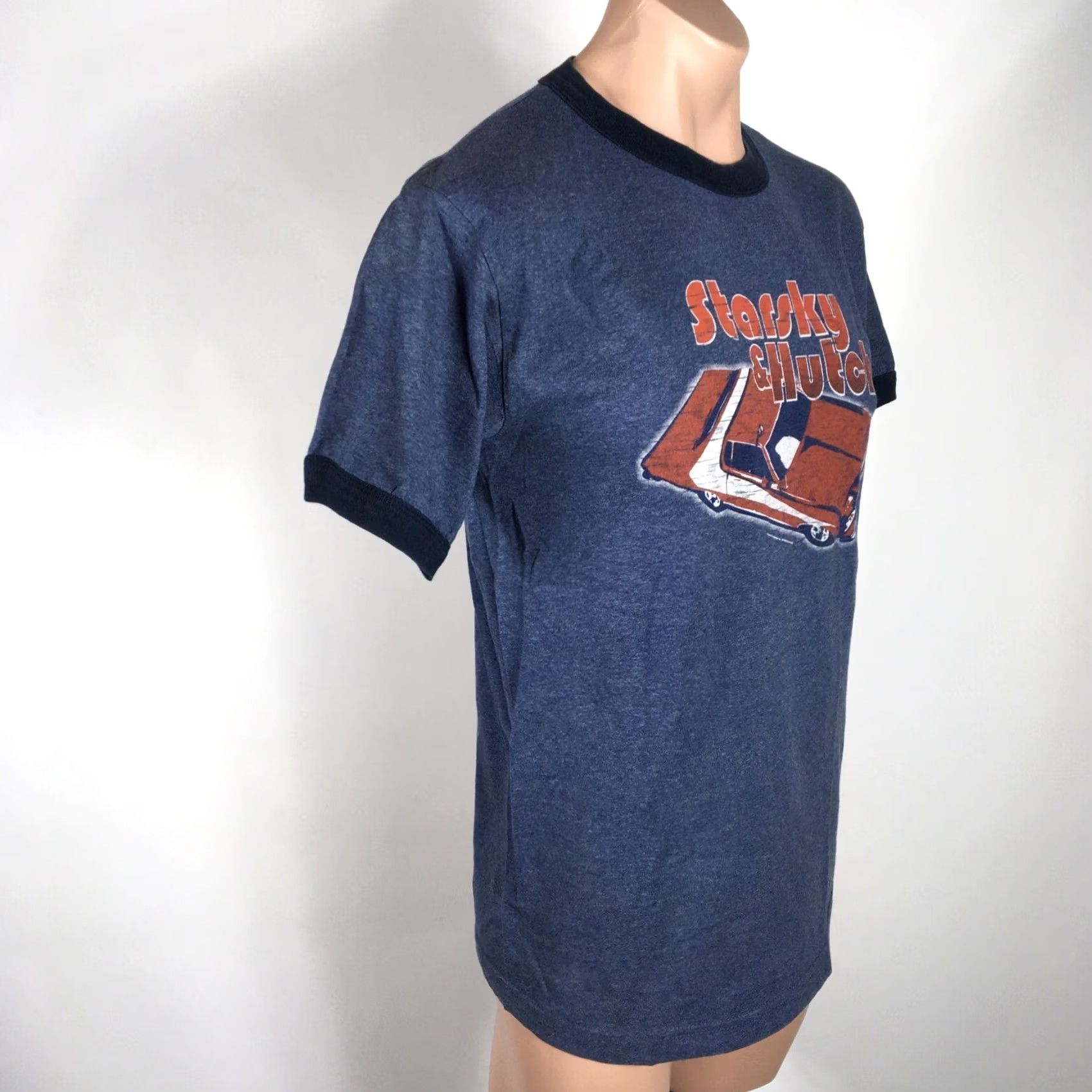 Vintage VINTAGE Thunder Creek California STARSKY & HUTCH M T-Shirt Crew Neck Short Sleeve Mens Blue Graphic Tee 2004 Websites: None? Size US M / EU 48-50 / 2 - 5 Thumbnail