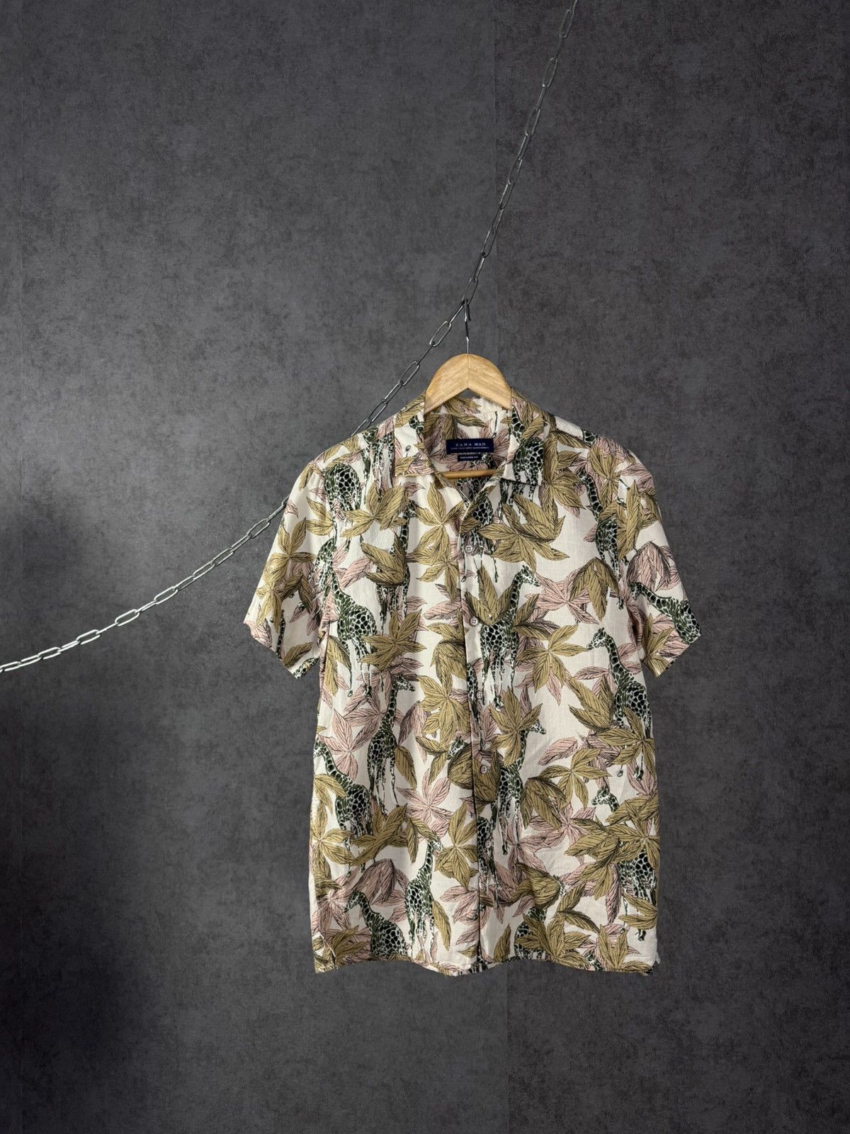 Zara Zara Man crazy Hawaiian art shirt Size US M / EU 48-50 / 2 - 1 Thumbnail