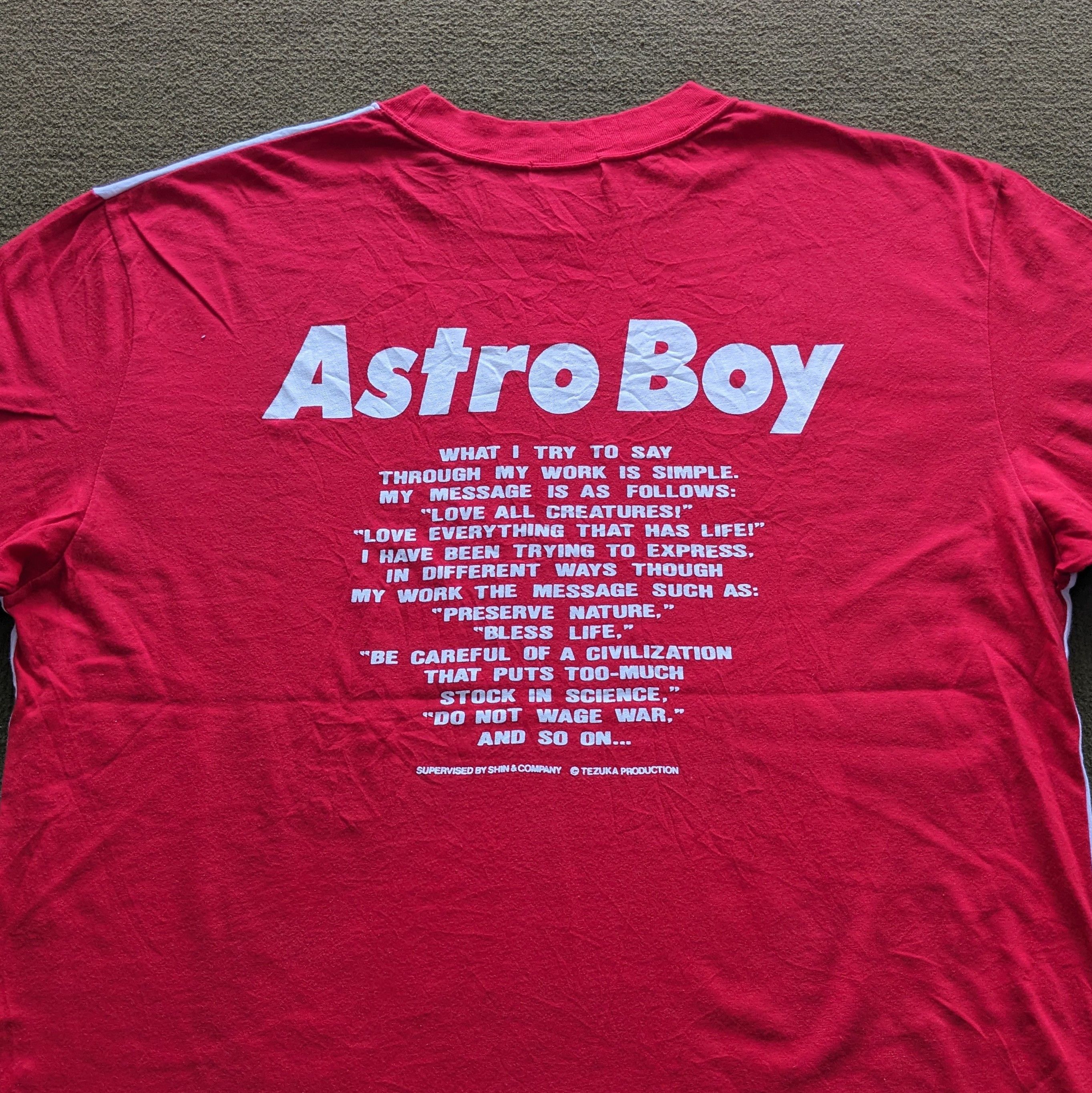 Vintage Vintage ASTRO BOY Japanese Anime T-shirt Size US L / EU 52-54 / 3 - 4 Thumbnail