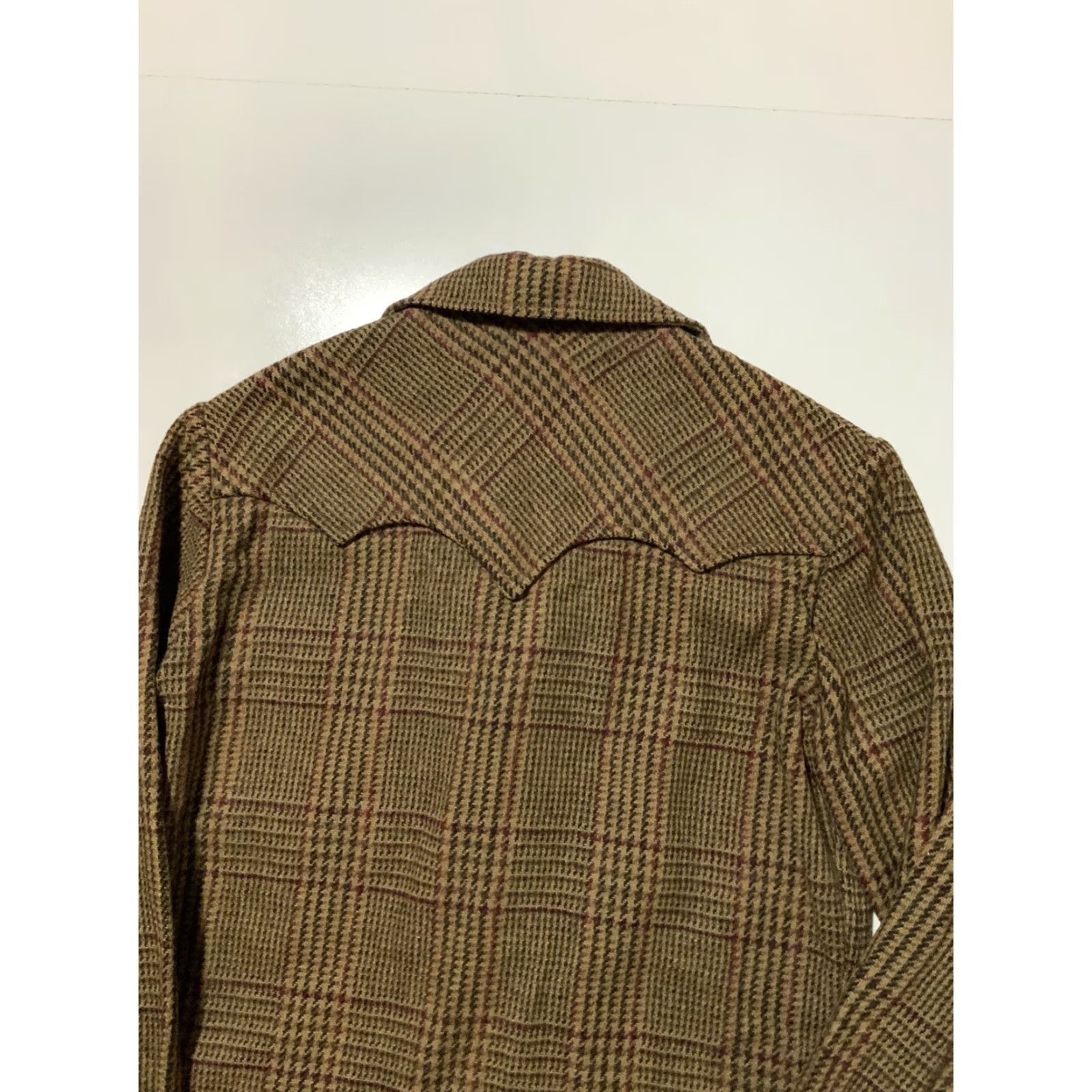 Vintage VINTAGE Mt. Jefferson Woolens Oregon Houndstooth Wool Sportscoat Jacket Sz. 40 Size US XXS / EU 40 - 6 Thumbnail