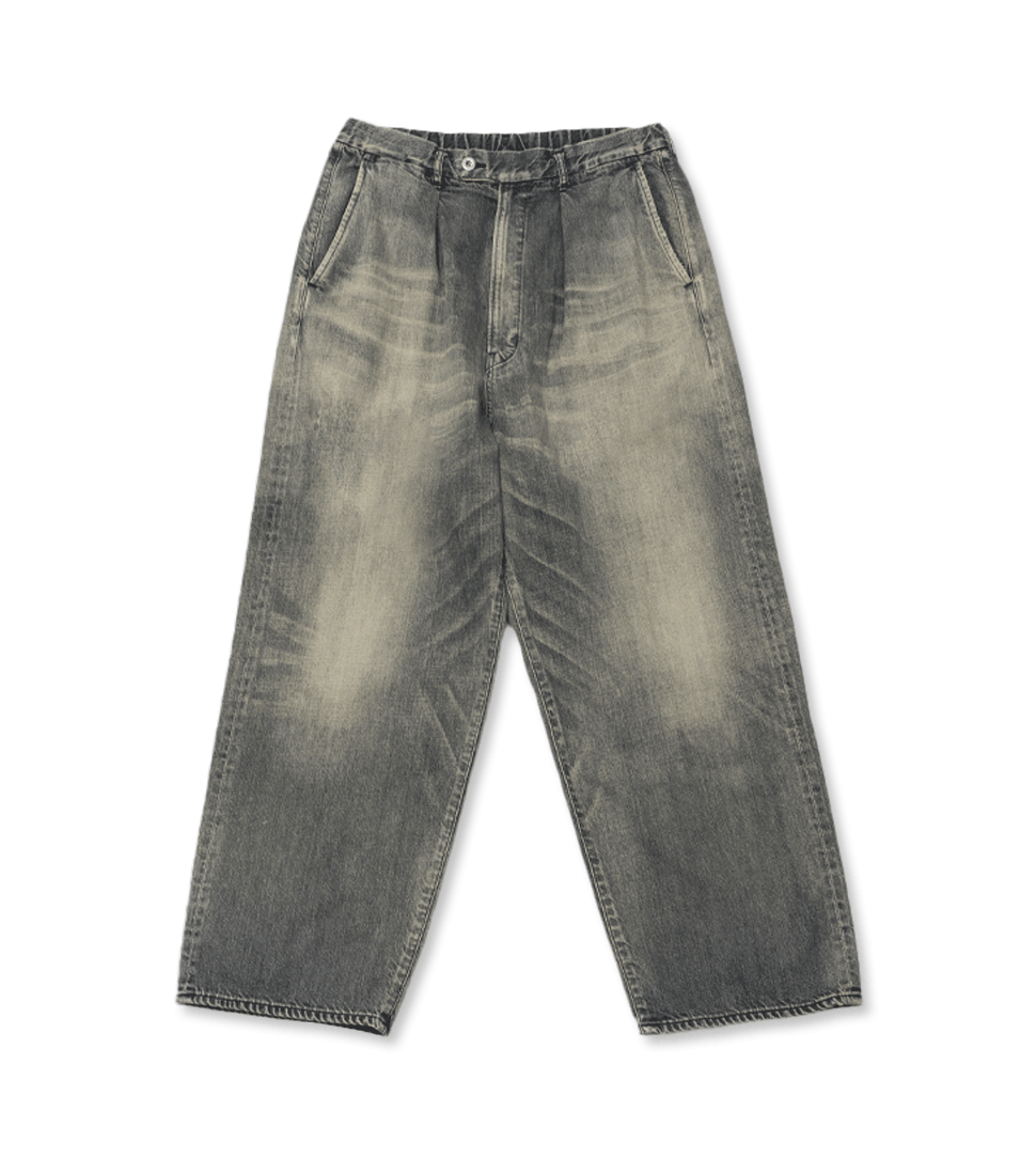 YOKO SAKAMOTO Yoko Sakamoto Elastic Denim Trousers Size US 30 / EU 46 - 1 Thumbnail