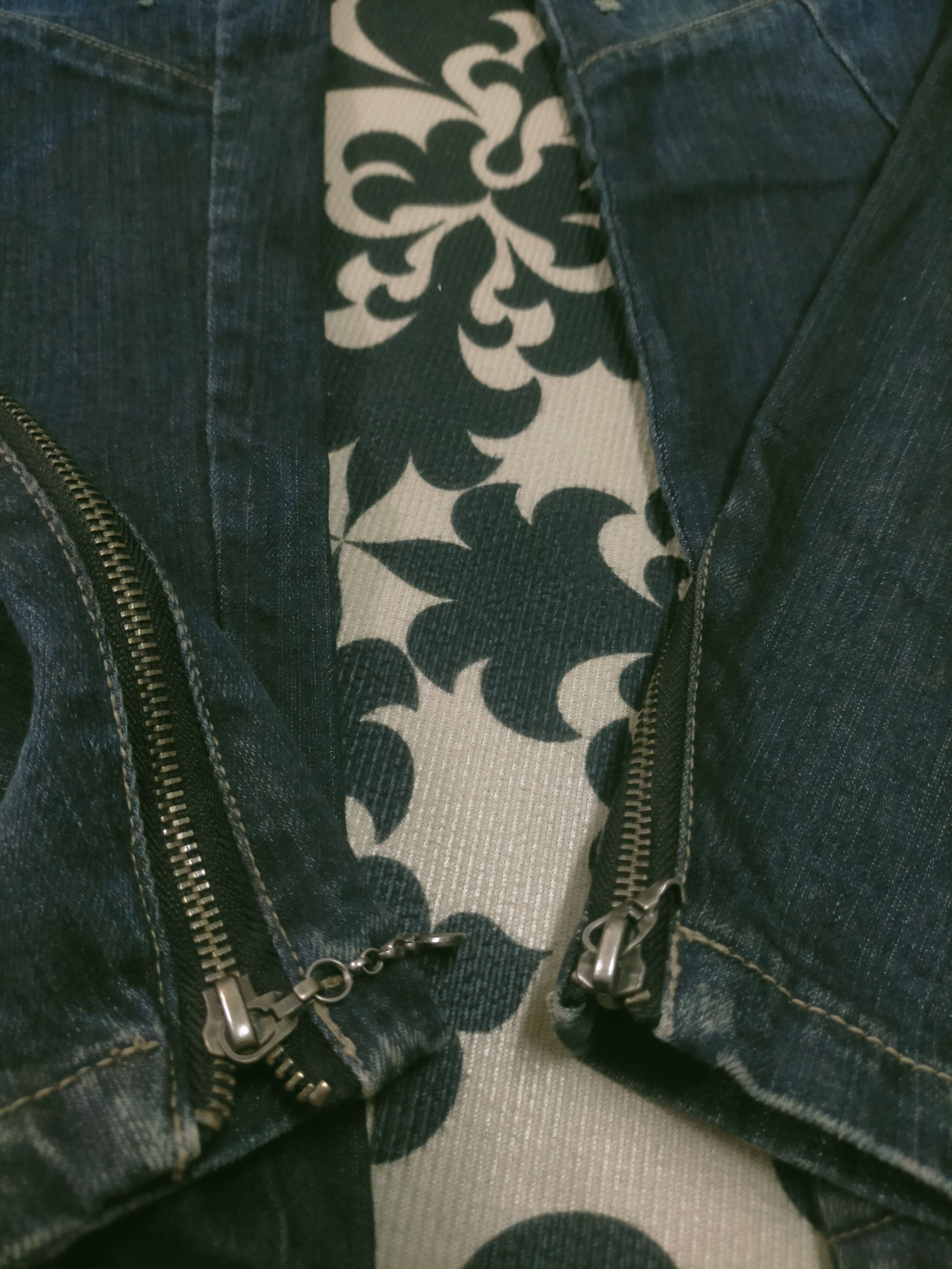 PPFM × Seditionaries 🔥D105 PPFM Archival Seditionaries Design Biker Jeans Size US 33 - 7 Thumbnail