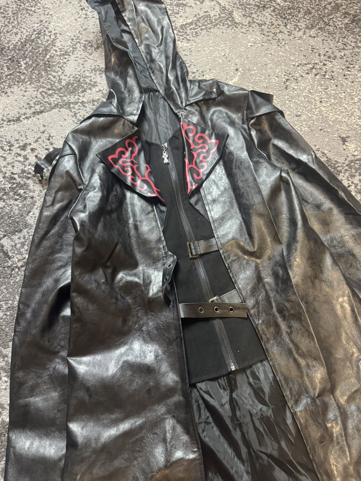 Japanese Brand Y2K Assassin Gothic Opium Hearts Style Leather Style Jaket Size US M / EU 48-50 / 2 - 3 Thumbnail