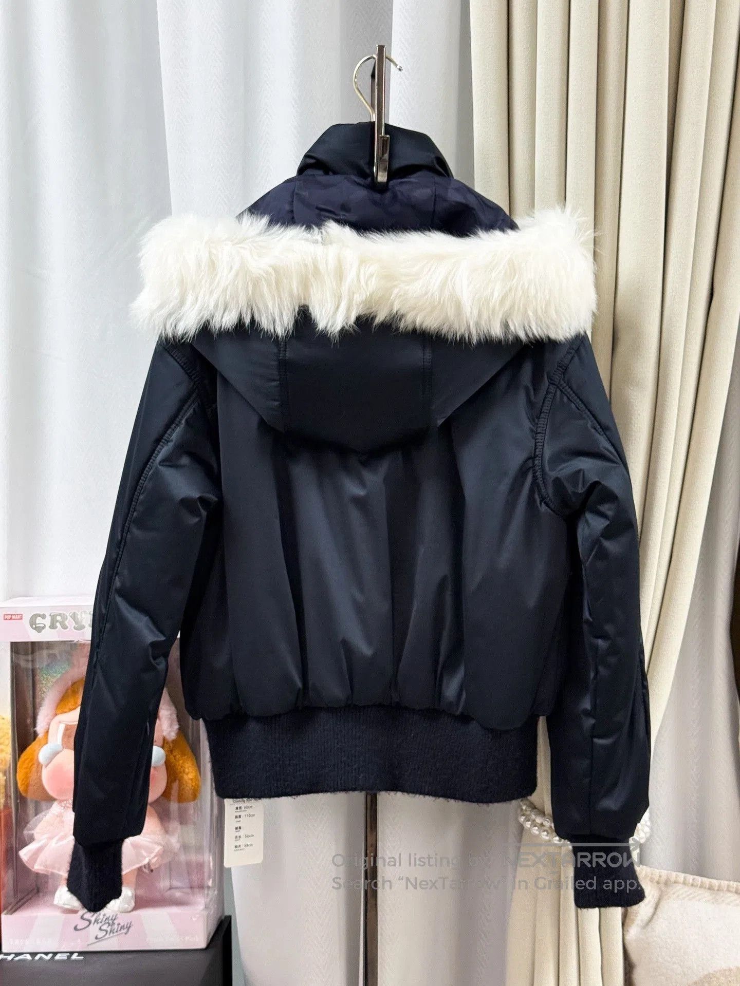 Chanel Chanel Coco Neige Midnight Blue Down Jacket. Size XXS / US 00 / IT 34 - 3 Thumbnail