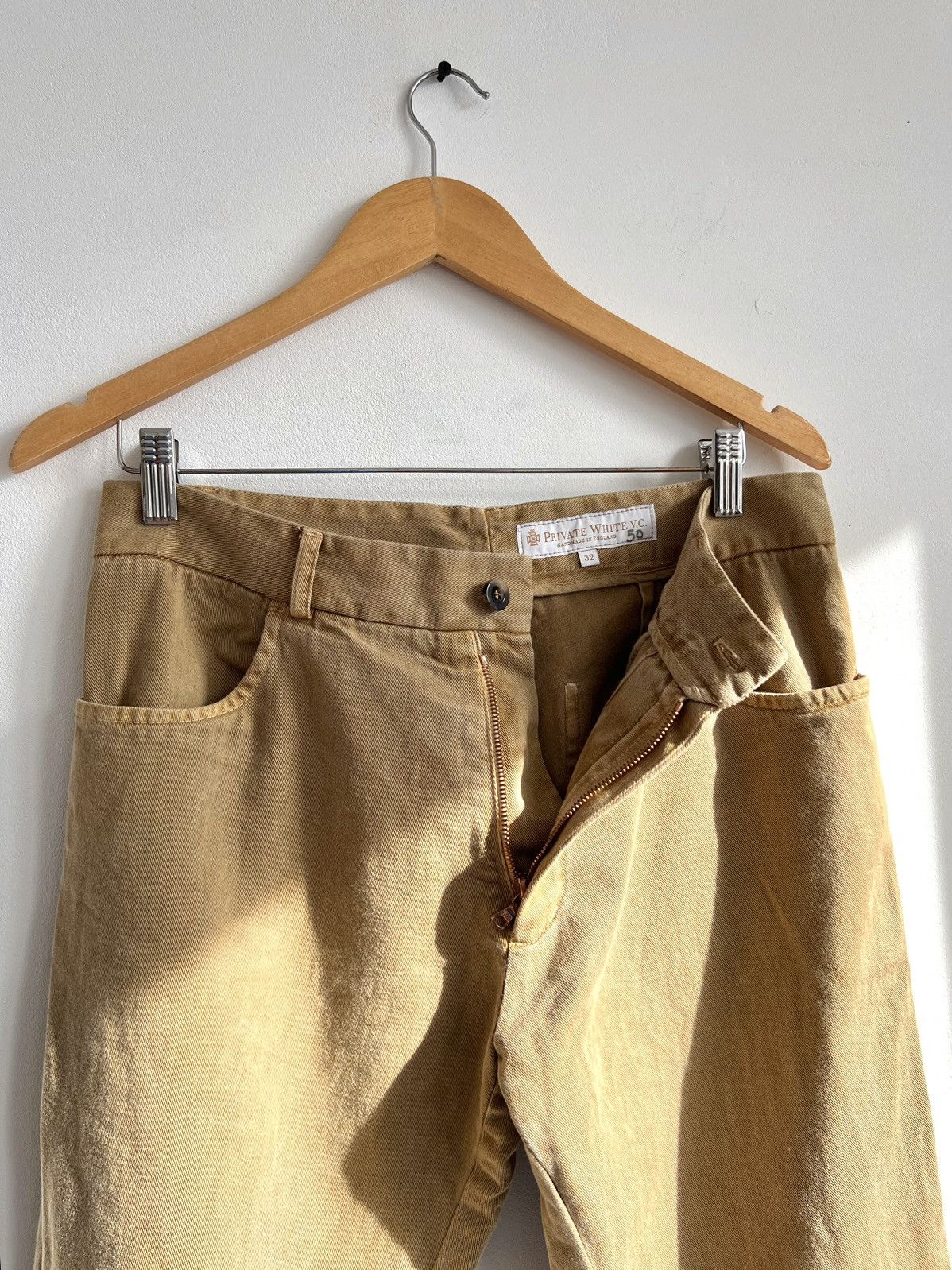 Private White V.C. Private White V.C Cotton Twill Work Garment Dyed Pants Size US 31 - 1 Thumbnail