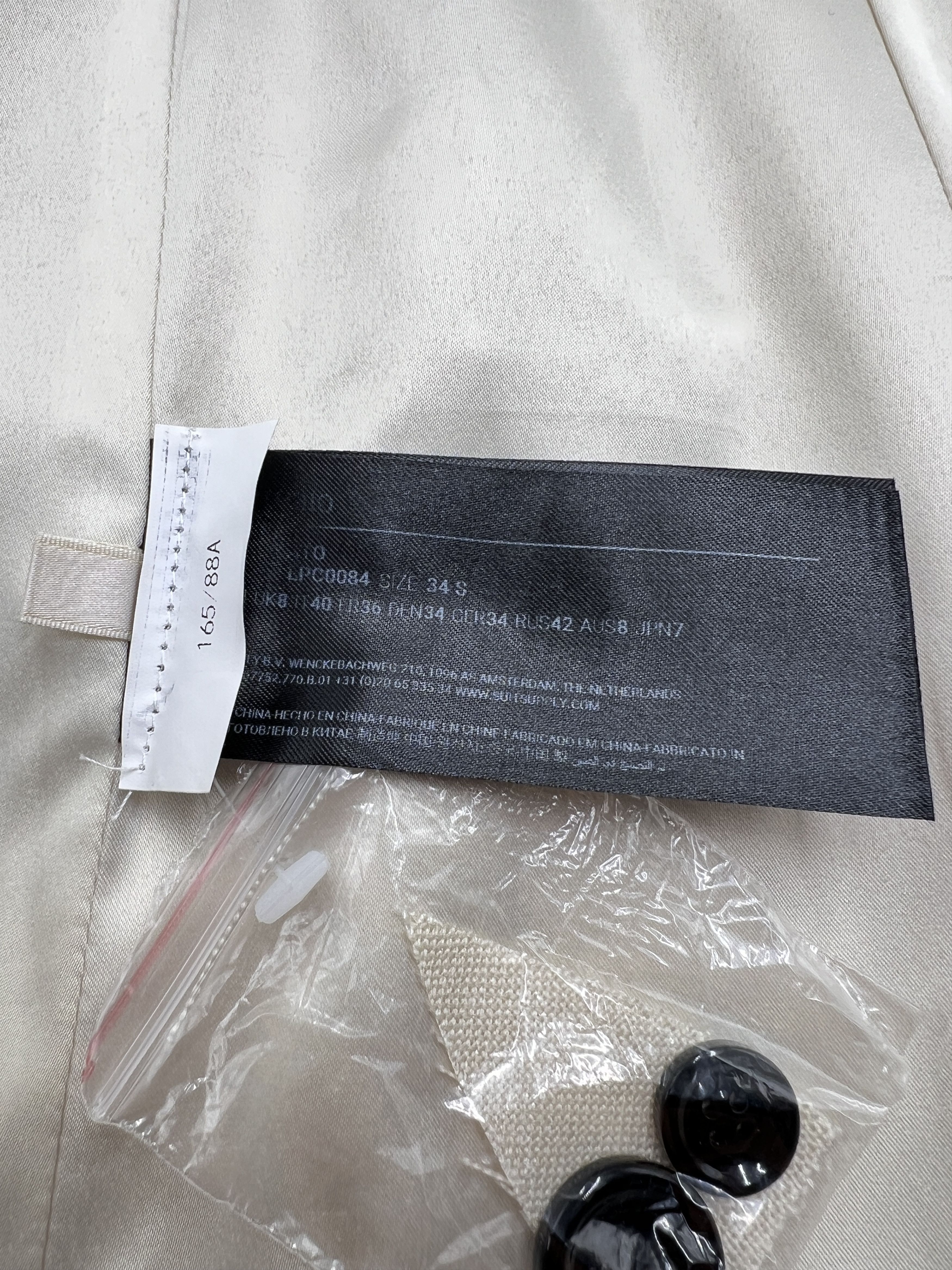 Other Wool Silk Linen Blazer Size XS (EU:34S; UK:8; US:4) Size S / US 4 / IT 40 - 7 Thumbnail