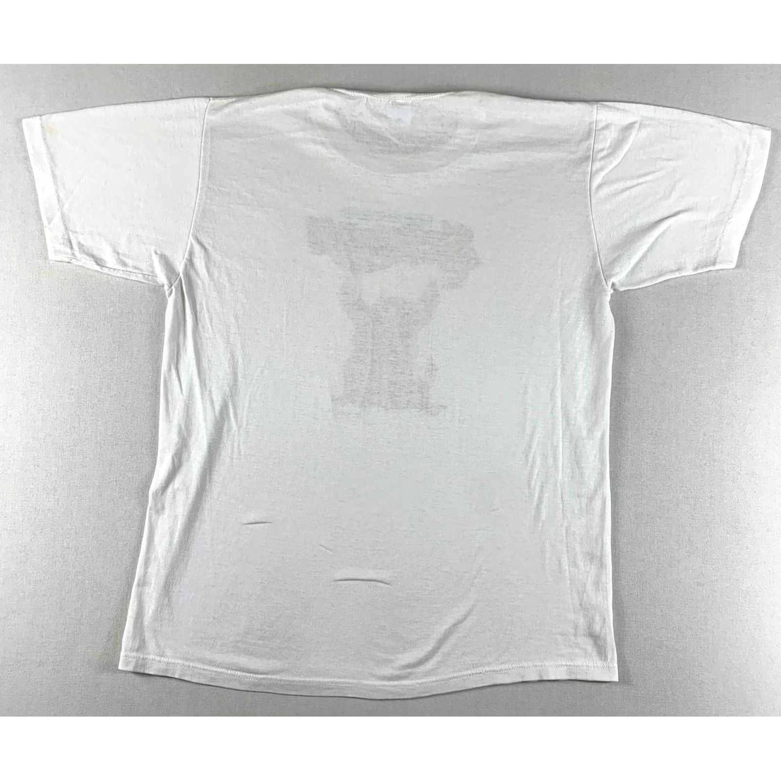 Jerzees VINTAGE Jerzees Scratch Comics Treadwell T-shirt Mens XL White Single Stitch Shirt Adult Mens XL White Graphic Tee 1980s Comics Mens Size US XL / EU 56 / 4 - 6 Thumbnail