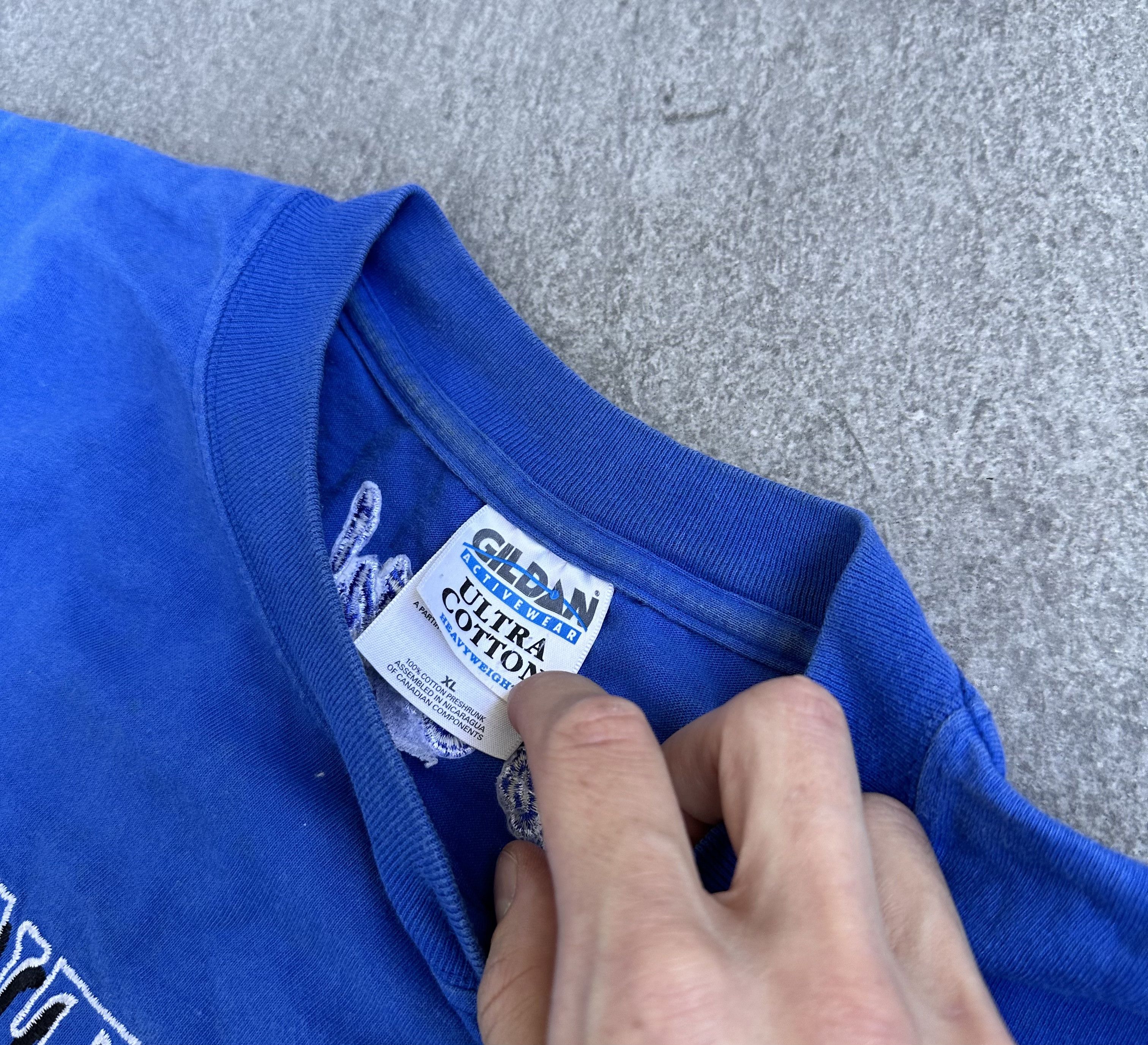 Vintage Vintage Kentucky Wildcats Basketball Usa tee Size US XL / EU 56 / 4 - 5 Thumbnail