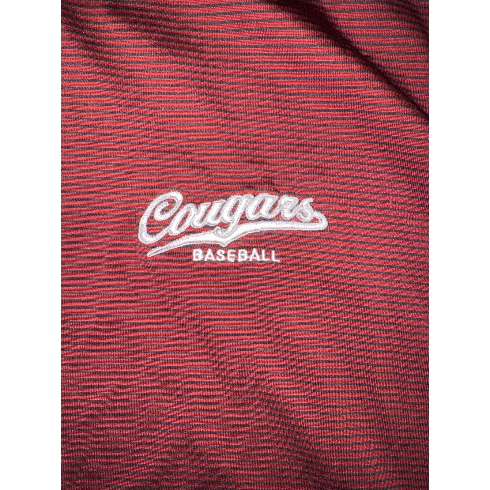 Adidas Adidas Climacool Cougar Basketball Polo Shirt Red 2XL 28x28 Size US XXL / EU 58 / 5 - 2 Thumbnail