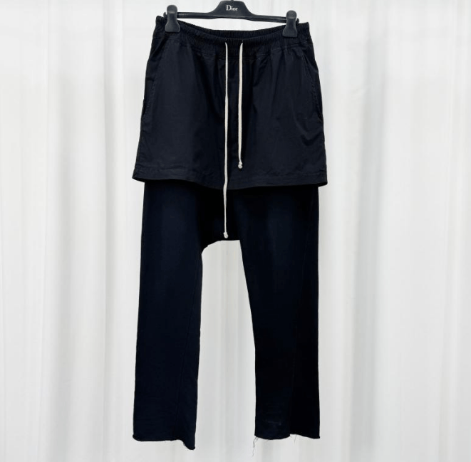 Rick Owens Rick Owens Layered Skirt Over Leggings Size US 26 / EU 42 - 1 Thumbnail