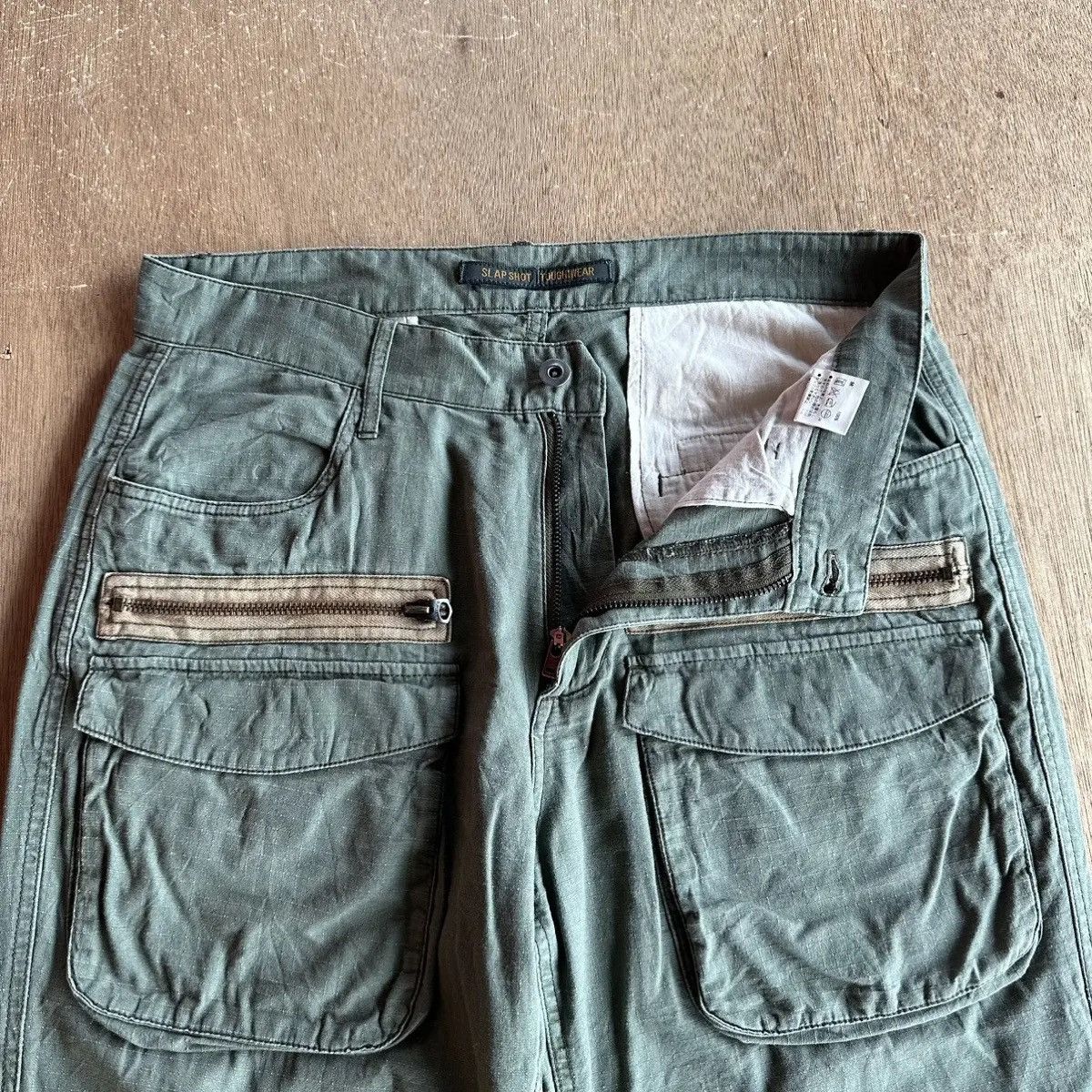 Jungles W32 L31🔥VINTAGE TOUGH MILITARY TROUSERS RIPSTOP POPLIN PANT Size US 32 / EU 48 - 8 Thumbnail
