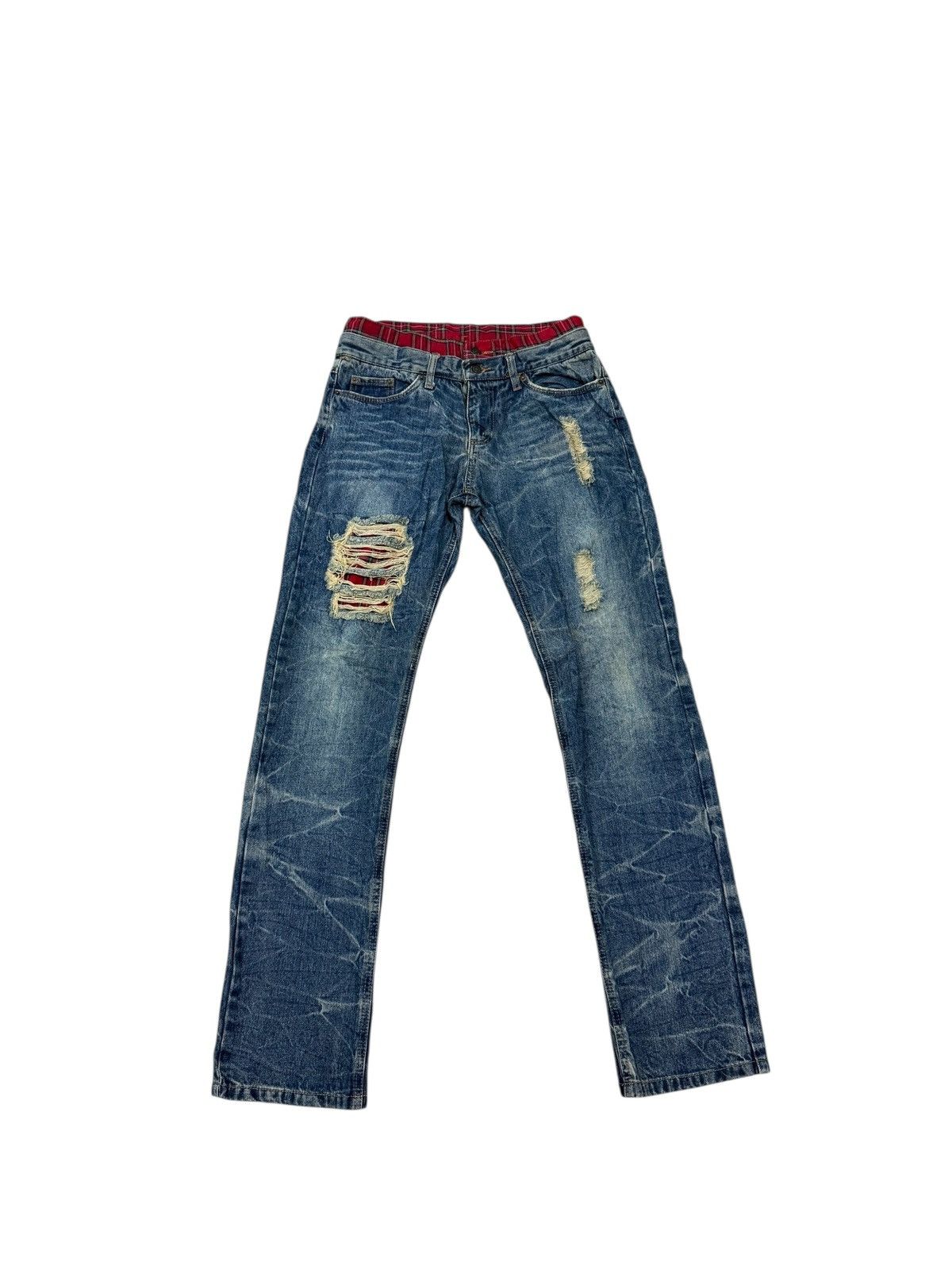 Other DISTRESSED DOUBLE WAIST JEANS Size US 28 / EU 44 - 1 Thumbnail