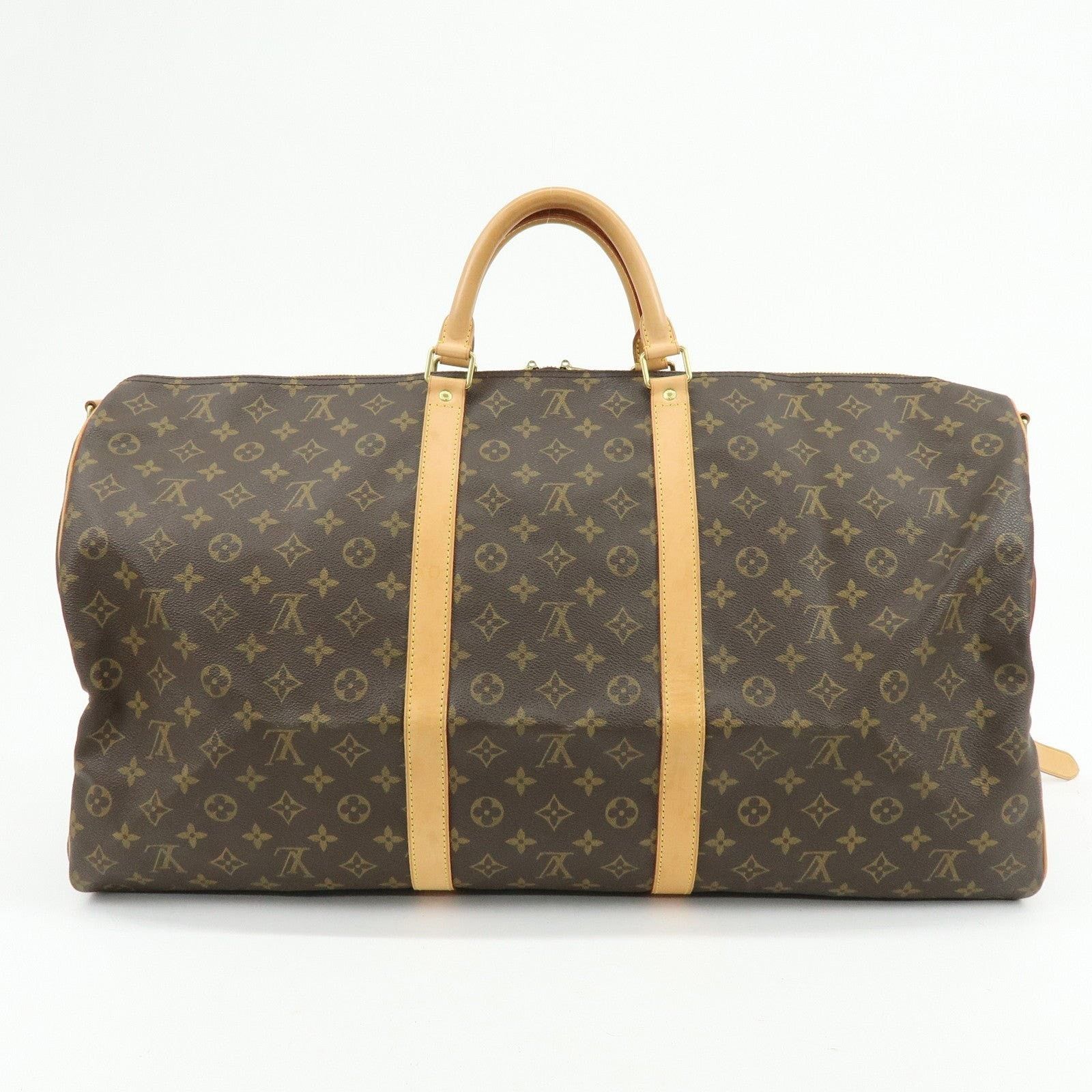 Louis Vuitton Louis Vuitton Monogram Keepall Bandouliere 60 Duffle Bag Size ONE SIZE - 2 Thumbnail