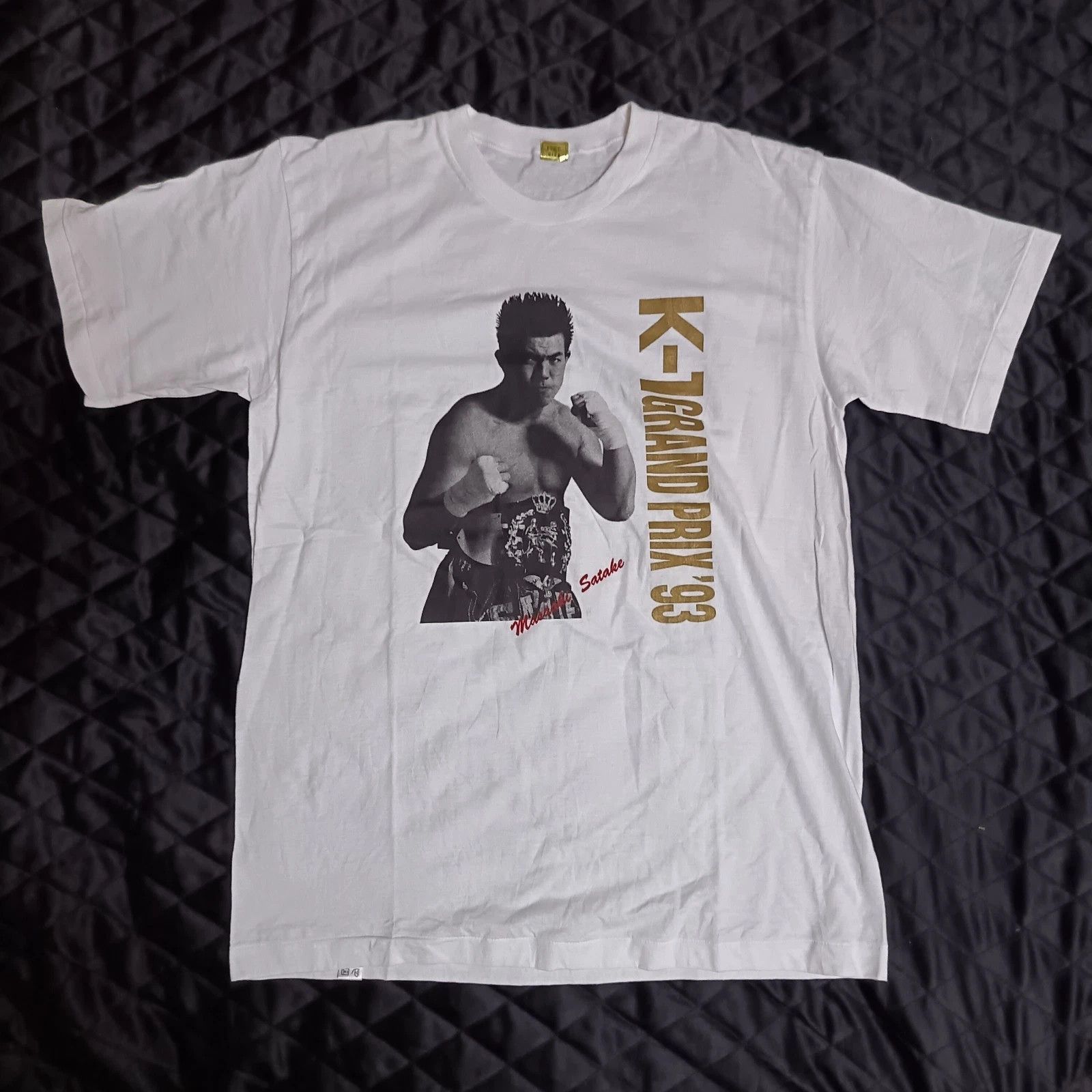Masaaki Satake K-1 Grand Prix MMA Wrestling Vintage Tee