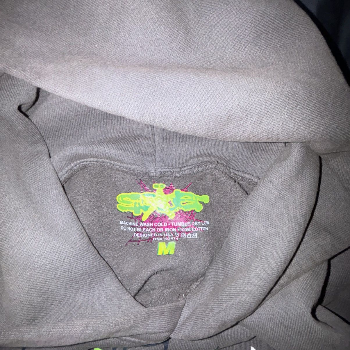 Designer Sp5der Wait Web Hoodie Size US M / EU 48-50 / 2 - 4 Thumbnail