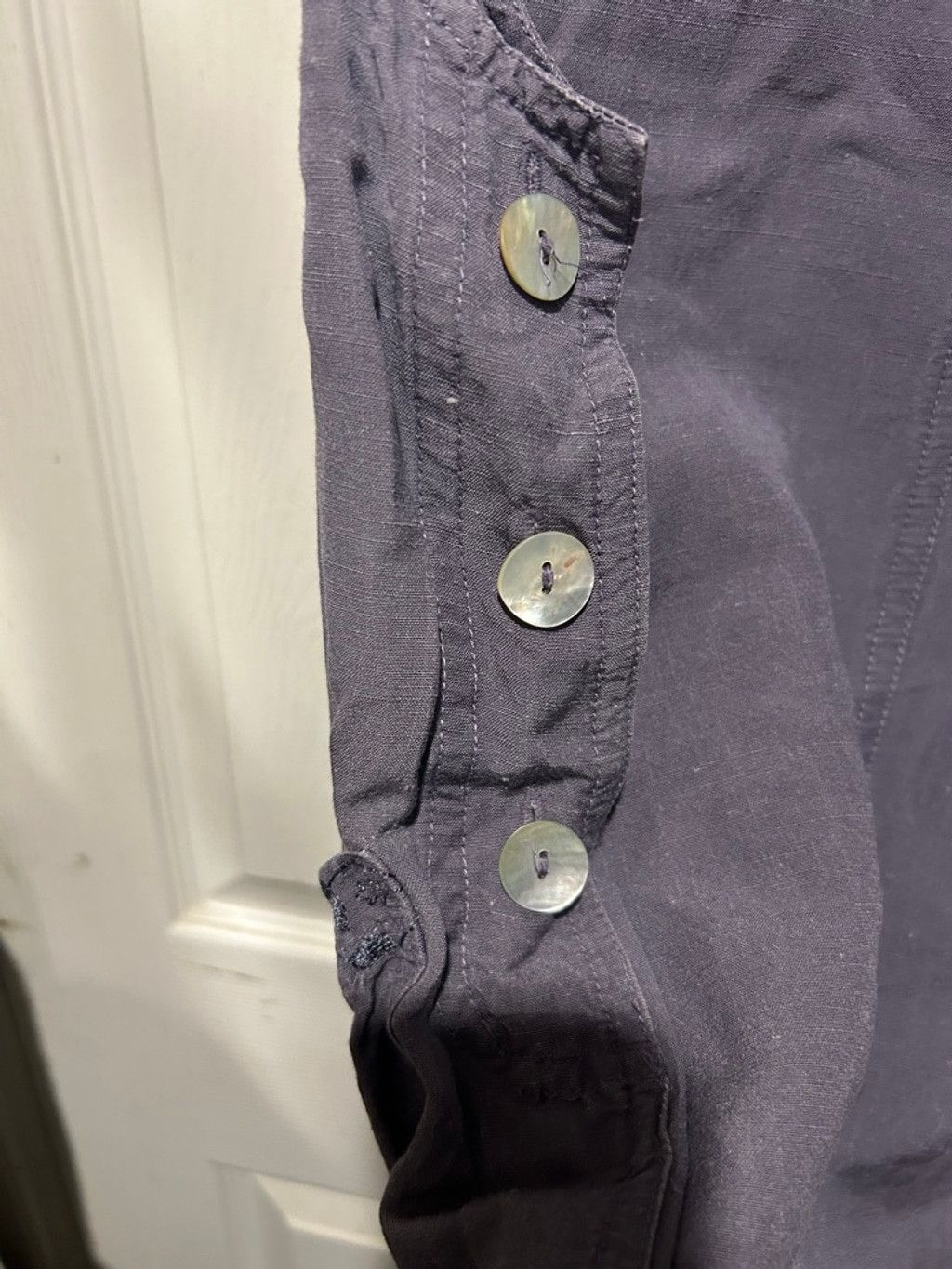 Other Women's HSZ Studio purple Linen Blend Sleeveless Dress M Size M / US 6-8 / IT 42-44 - 7 Thumbnail