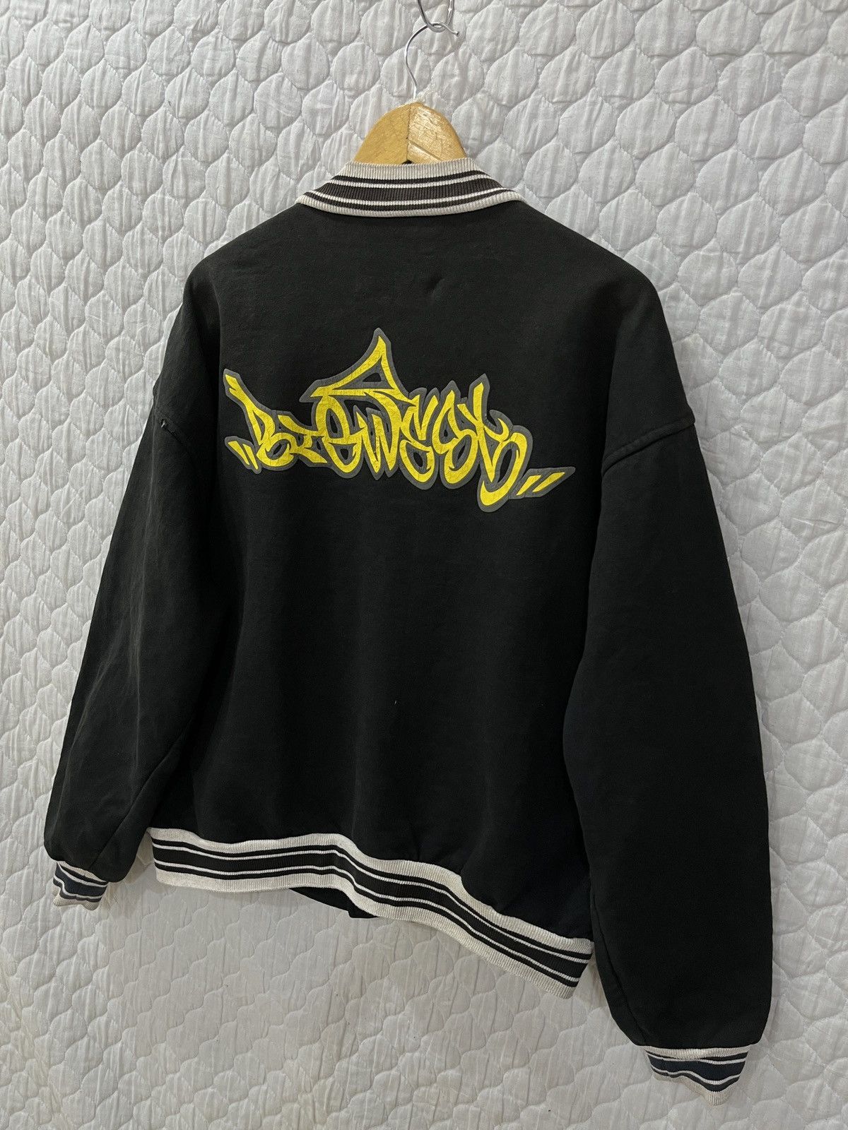 Vintage (Wwww)🔥🔥HYPE RAPPER HIP HOP GRAFFITI VARSITY JACKET Size US L / EU 52-54 / 3 - 2 Thumbnail