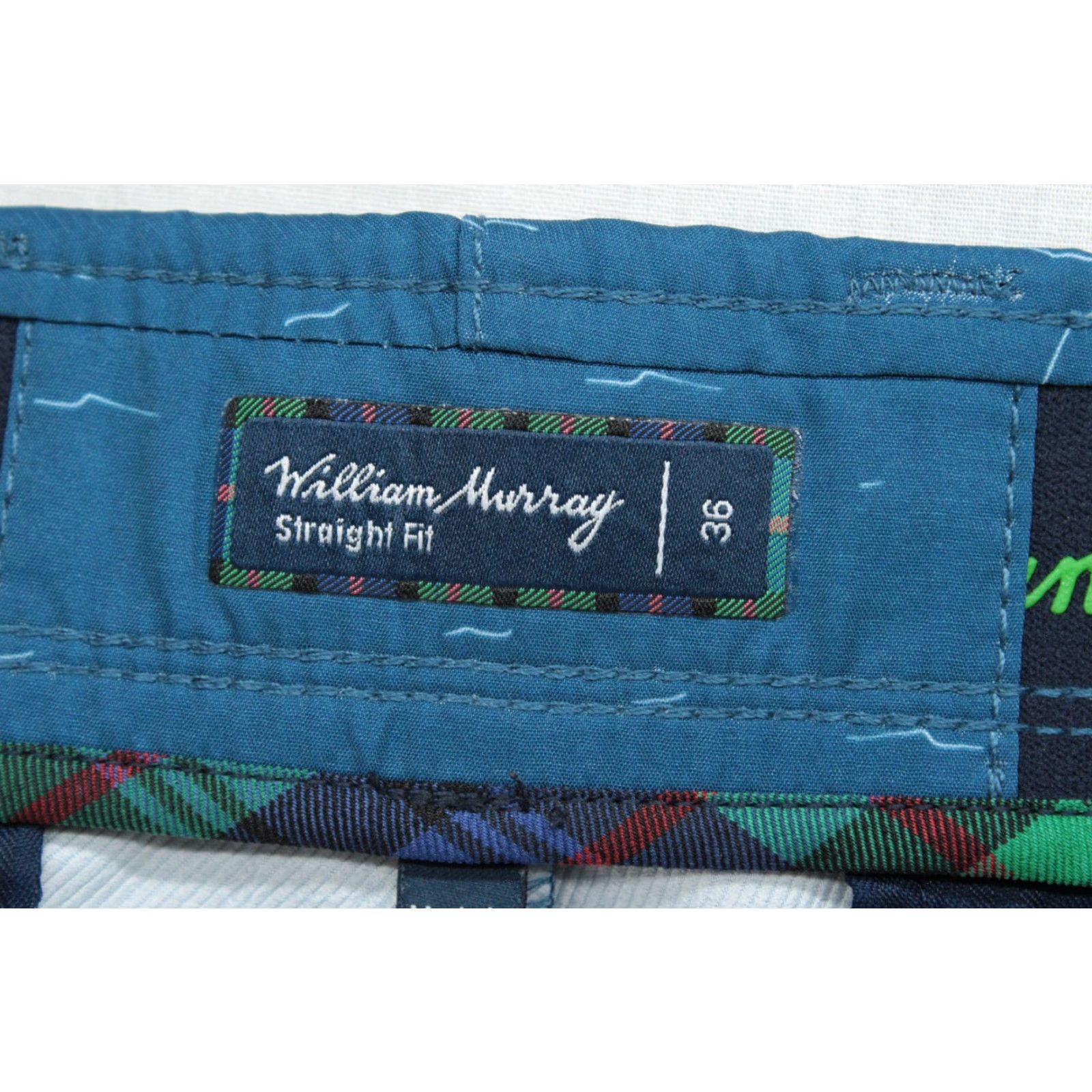 Vintage VINTAGE William Murray Shorts Men 38 Blue Sailboat Print Premium Breathable Preppy Chino 5-Pocket Regular Inseam 10.5in Mens Size US 38 / EU 54 - 5 Thumbnail