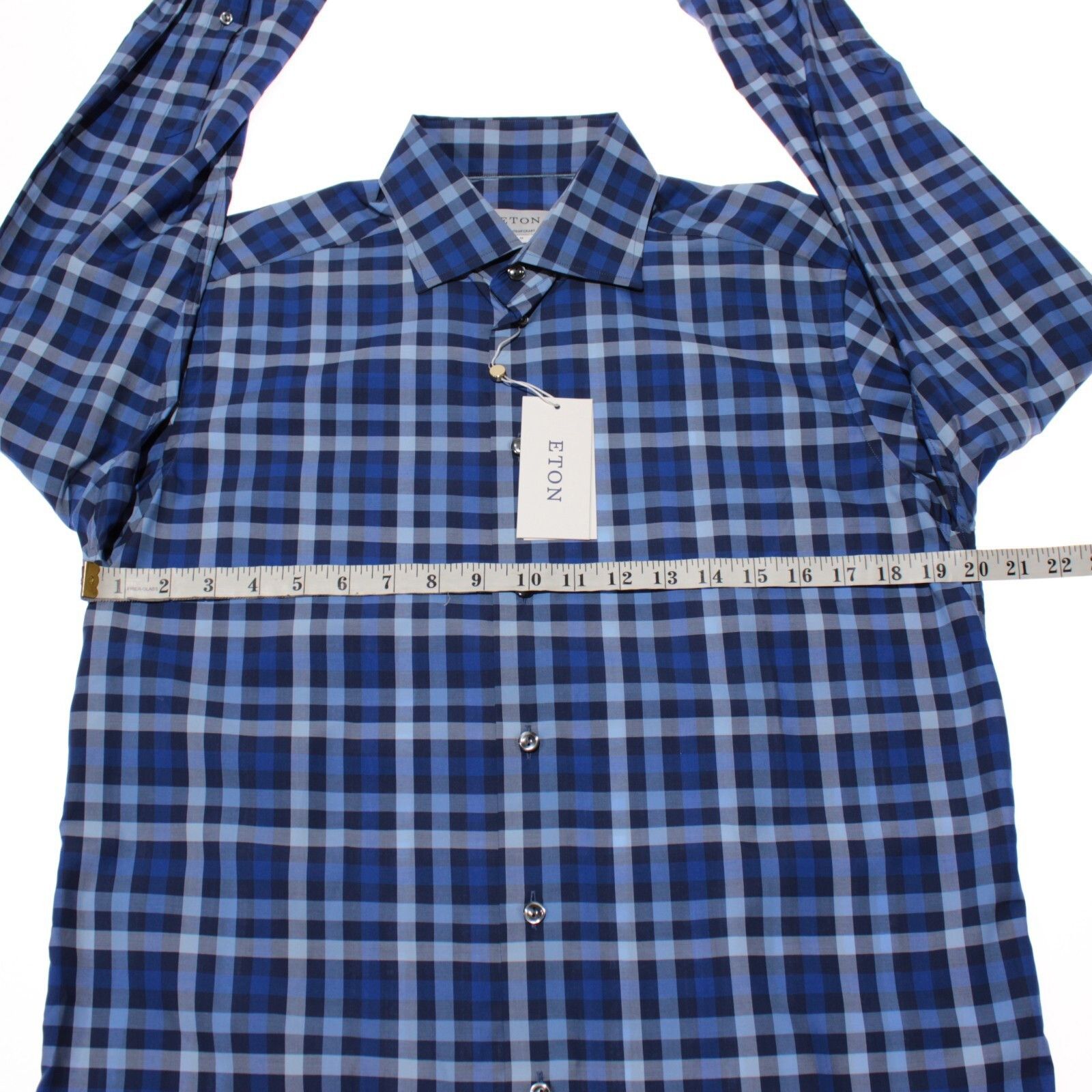 Eton Eton New with tags Shirt Size M US In Blue Size US M / EU 48-50 / 2 - 4 Thumbnail