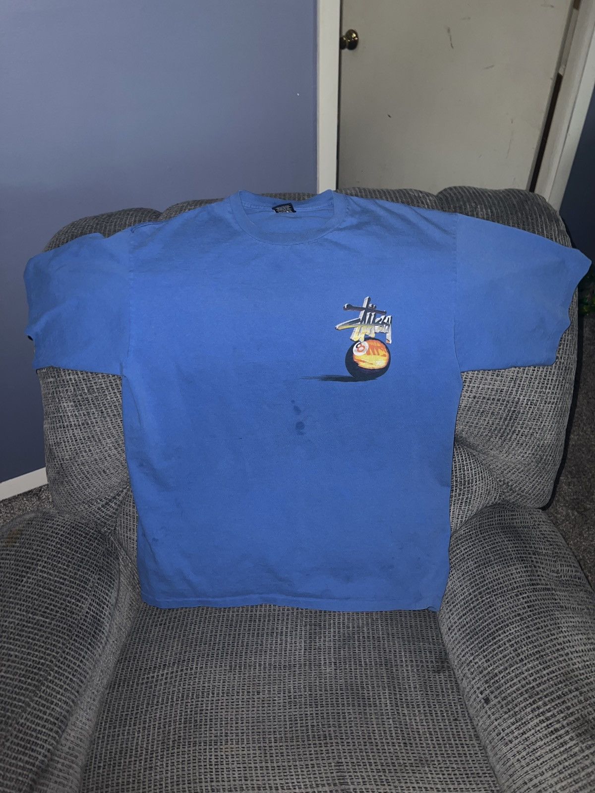 Stussy Stüssy 8Ball Tee Size US XL / EU 56 / 4 - 1 Thumbnail