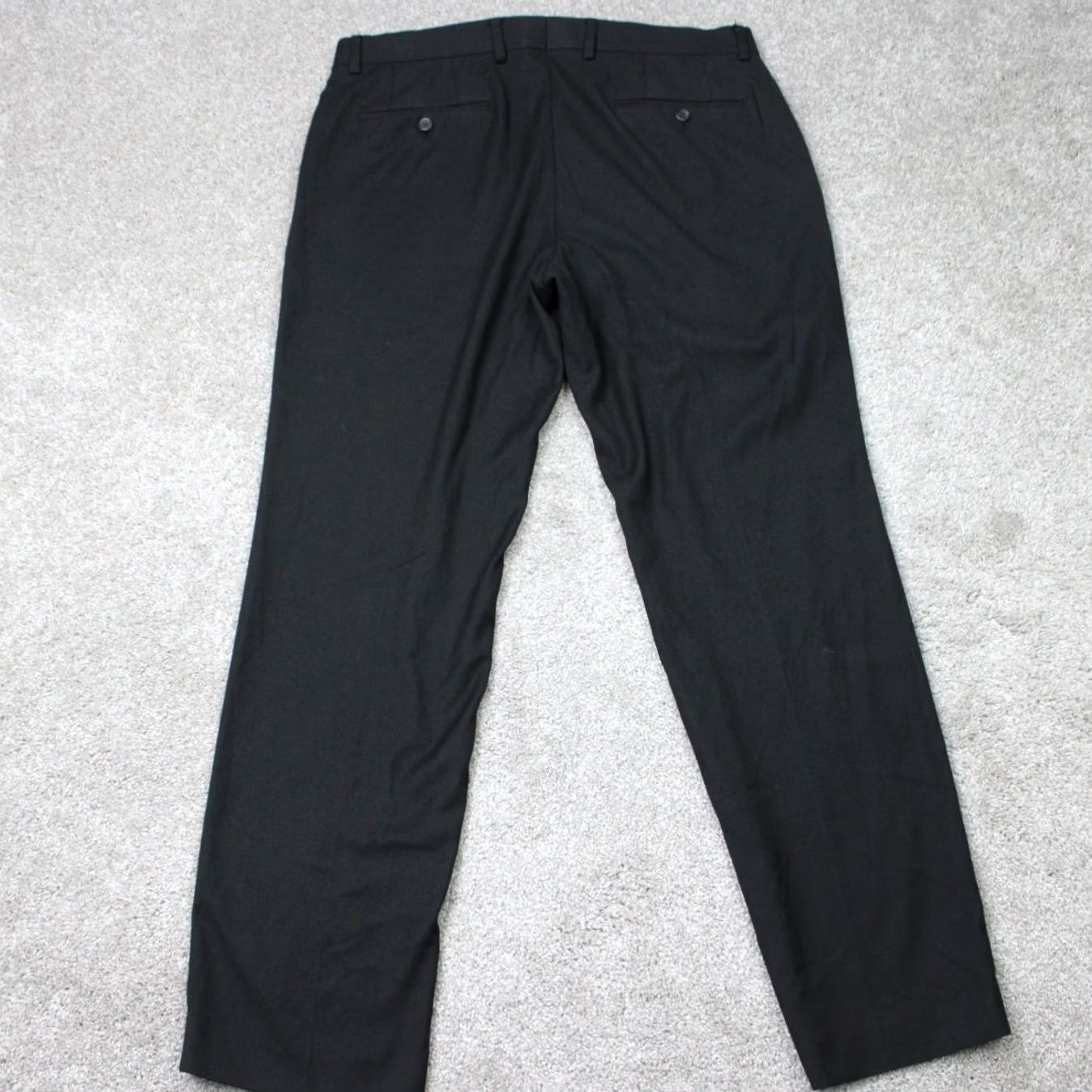 Ralph Lauren LAUREN Ralph Lauren Pants Mens 34x30 Black Flat Front Polyester/Rayon Stretch Dress Pants Size US 34 / EU 50 - 6 Thumbnail