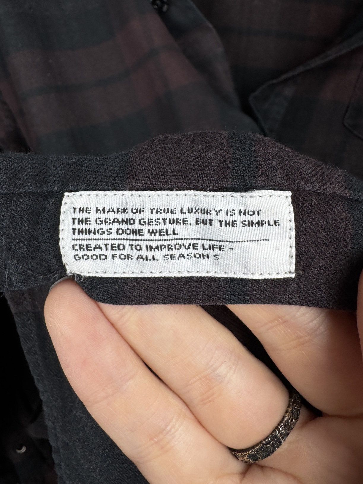 Norse Projects Norse Projects Anton Flannel check long sleeve shirt Size US M / EU 48-50 / 2 - 10 Thumbnail