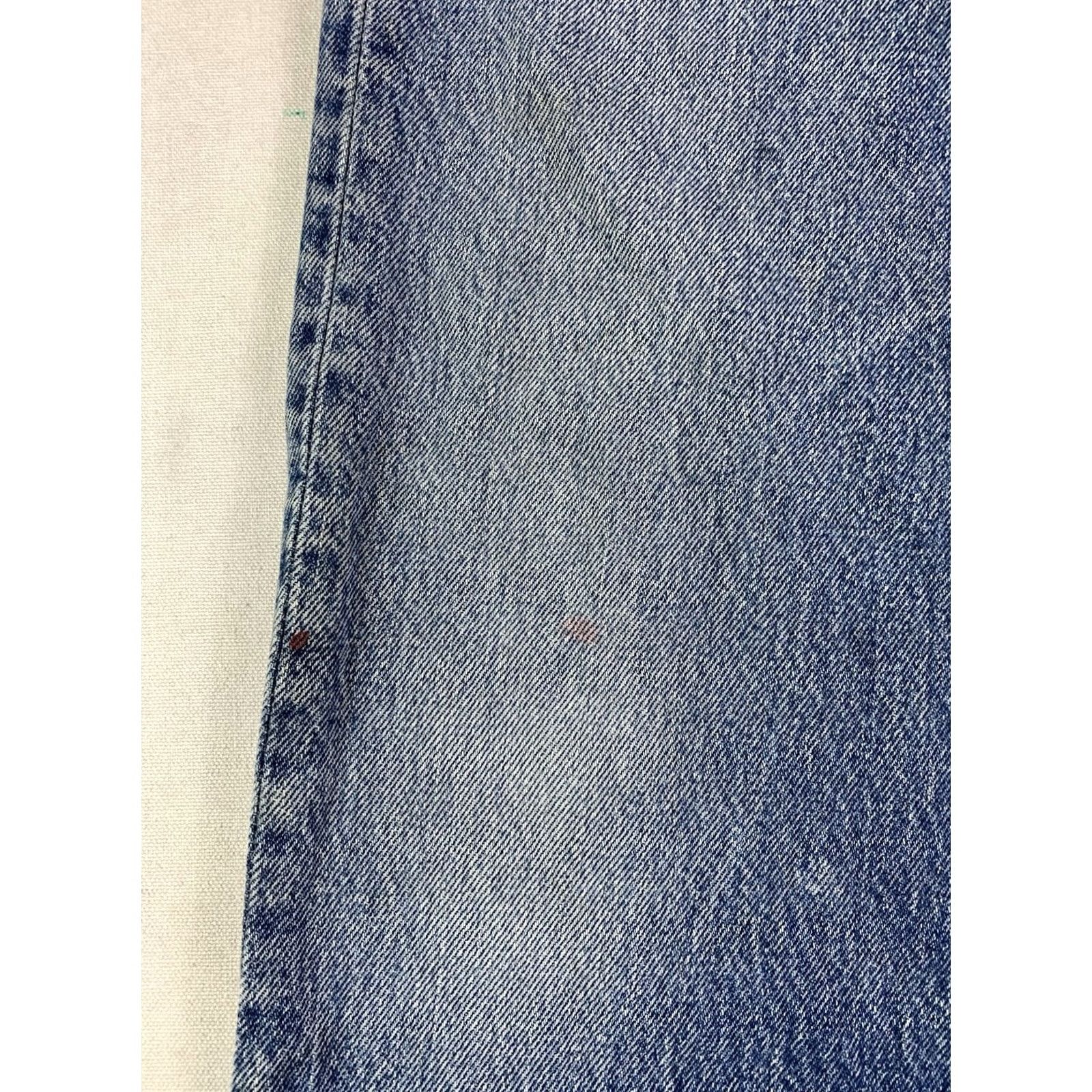 Levi's VINTAGE Levi's 501 Jeans Mens 32x34 Regular Blue Hemmed 90s USA Made in USA Size US 32 / EU 48 - 7 Thumbnail
