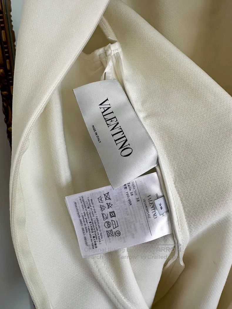 Valentino Valentino Rhinestone wool dress Size S / US 4 / IT 40 - 4 Thumbnail